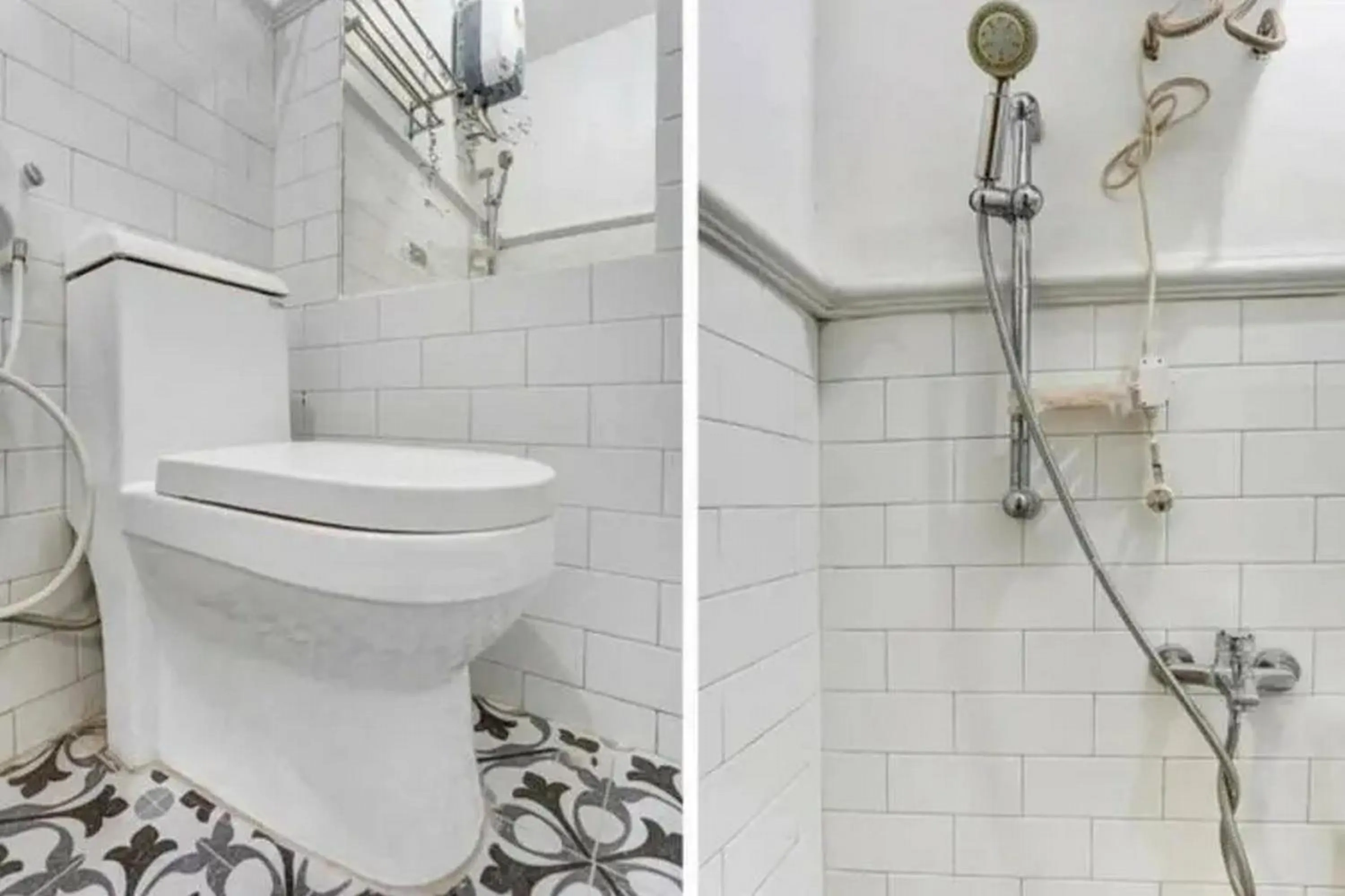 Bathroom in RedDoorz Syariah at Prapen Jaya Surabaya