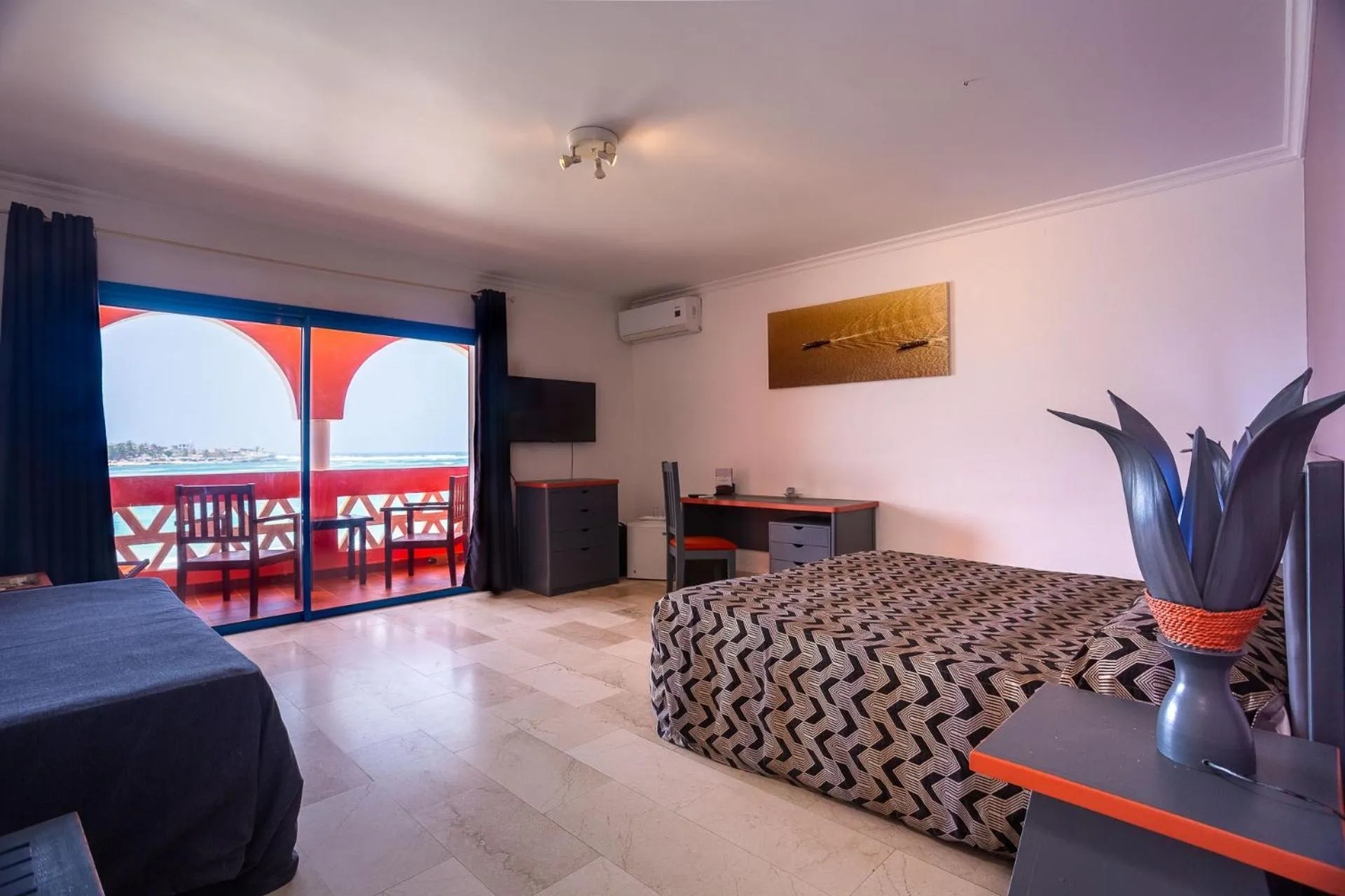 Bed in La Madrague-Surf Beach Sea