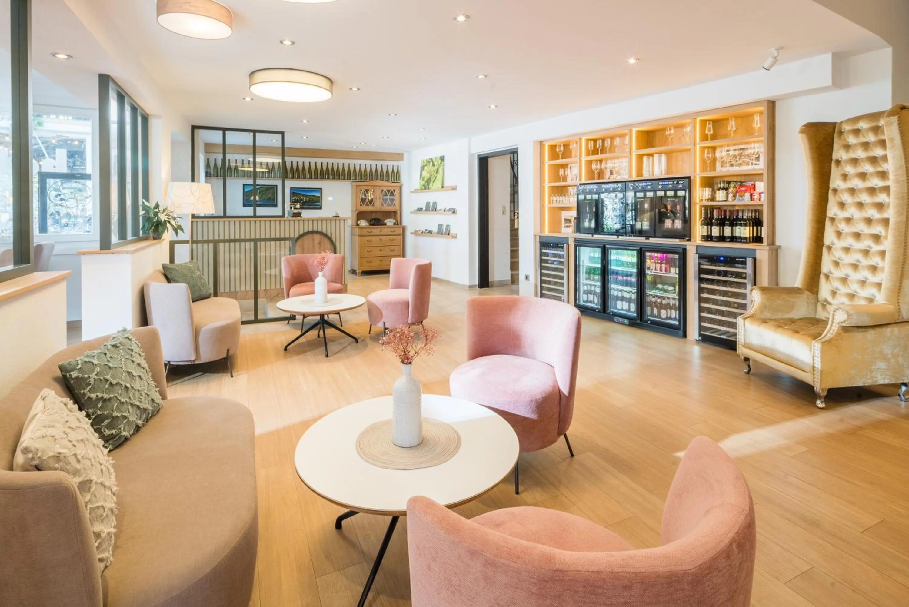 Lobby or reception in Hotel Weinhof