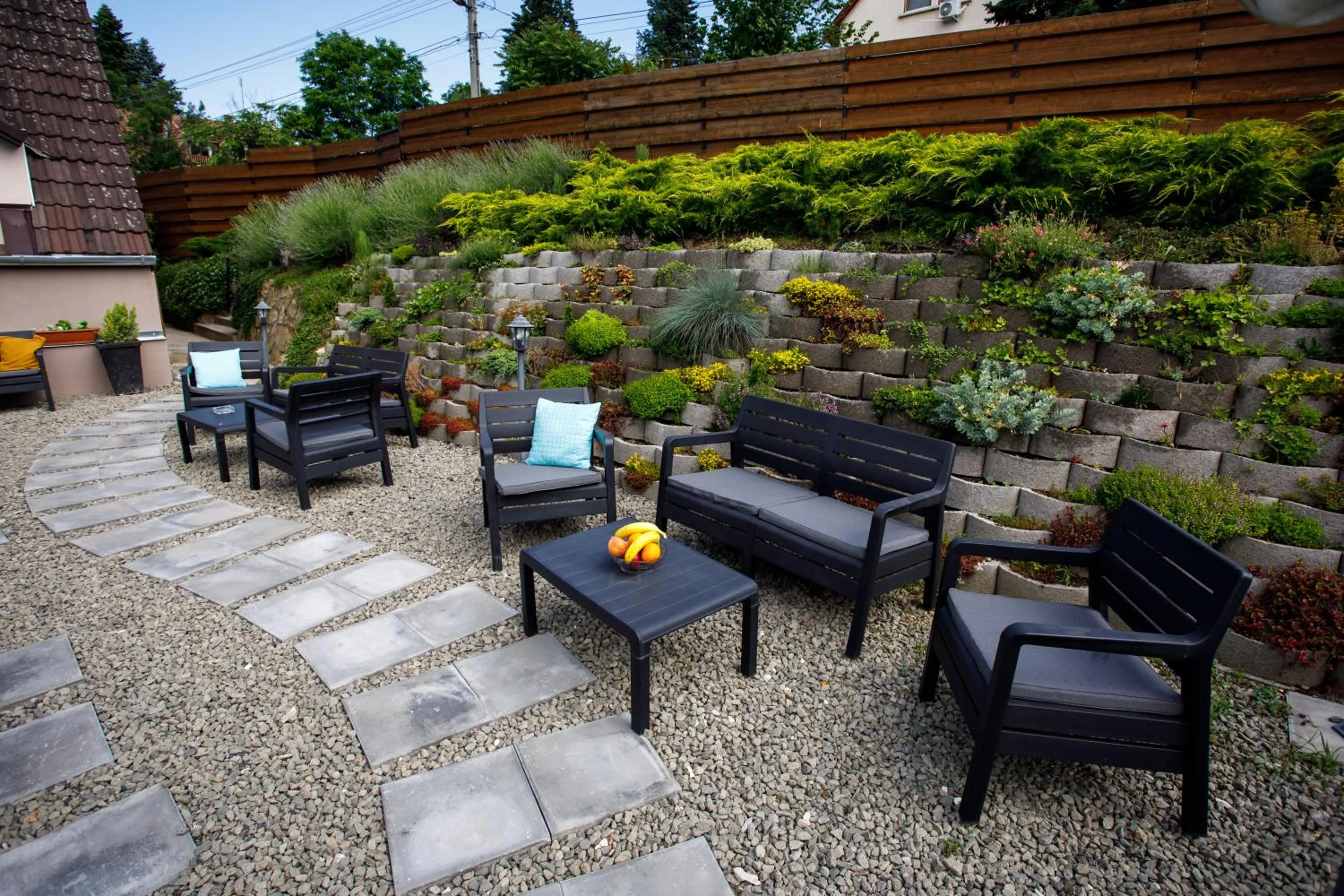 Garden in Árnyas Panzió Gödöllő