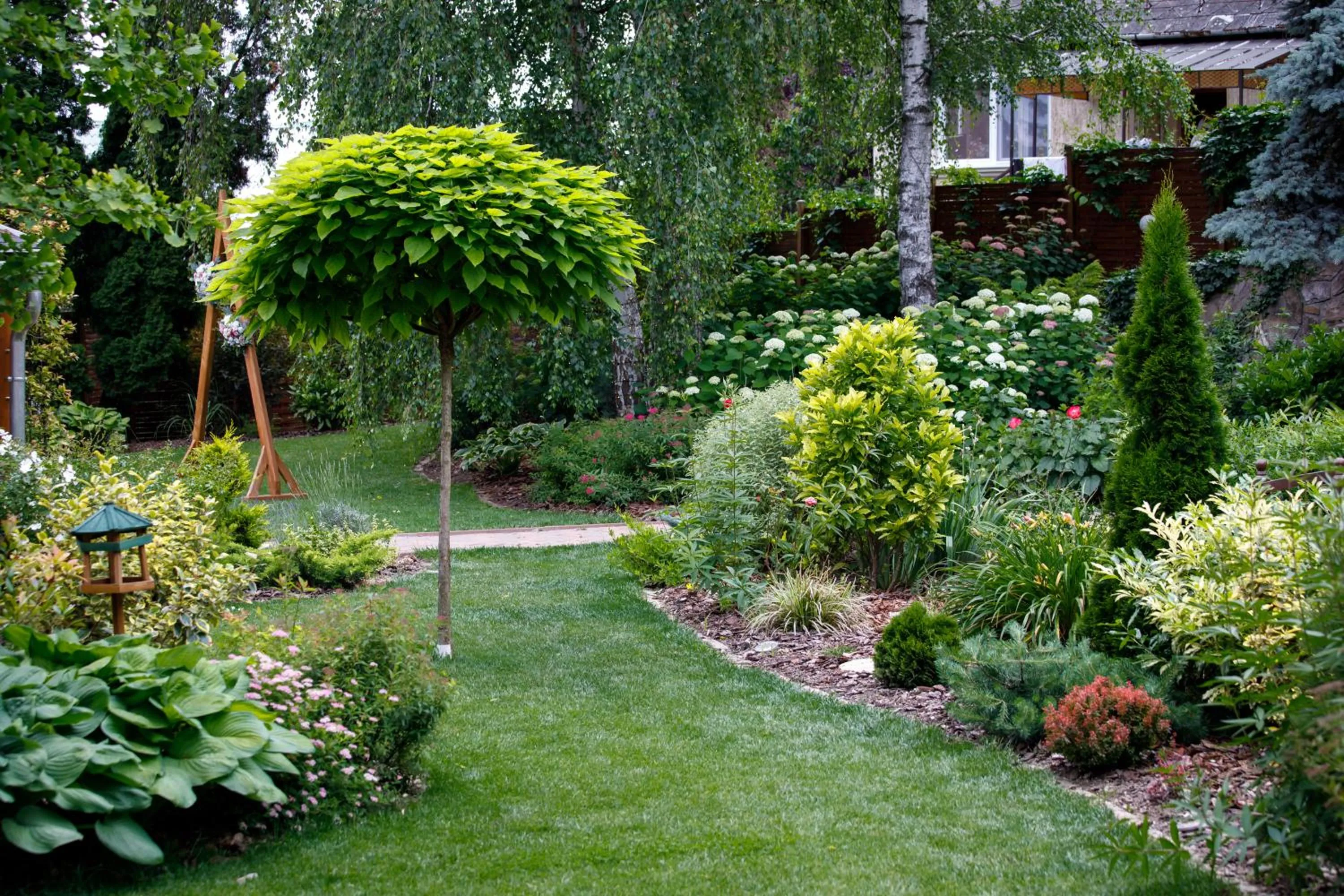 Garden in Árnyas Panzió Gödöllő