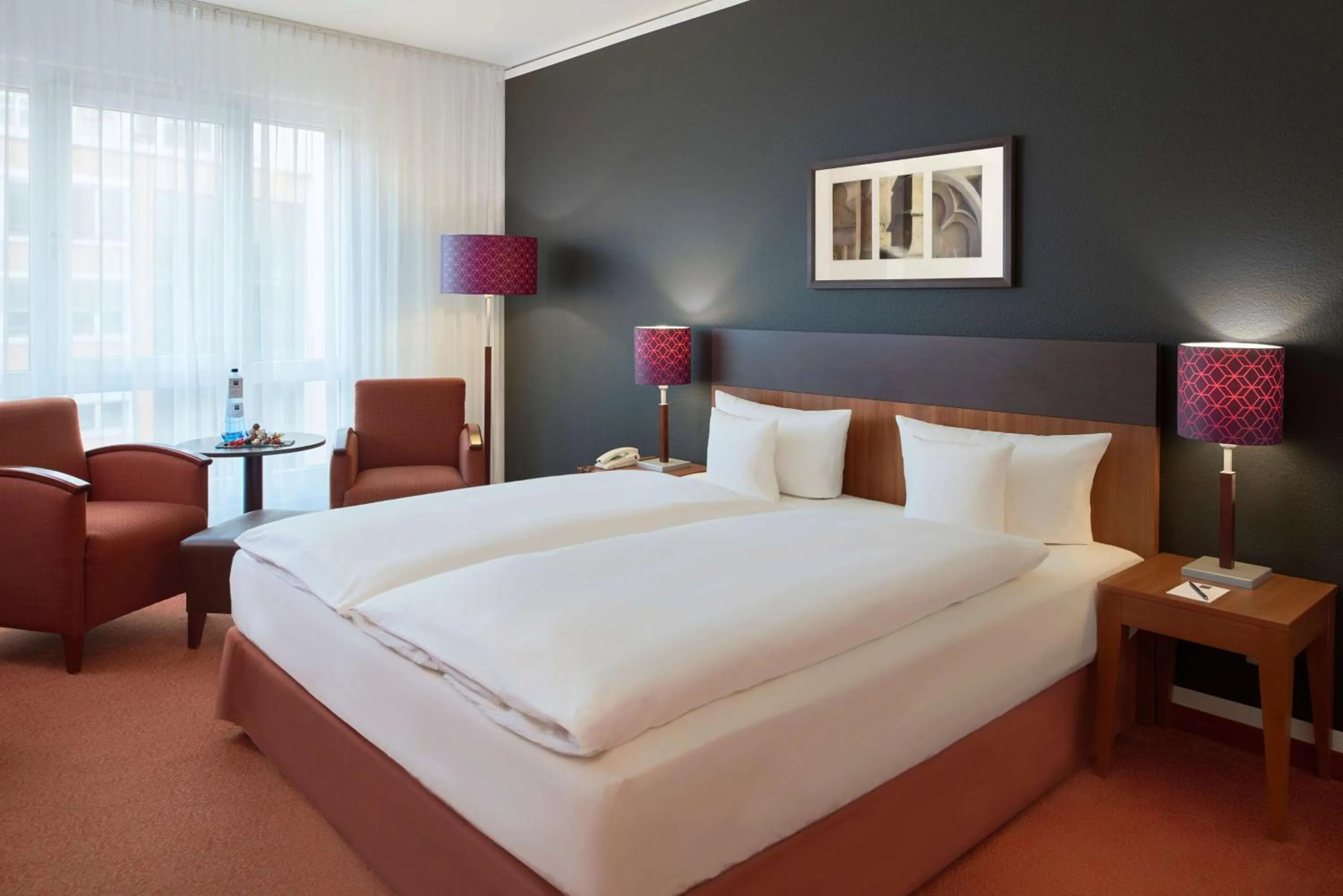 Photo of the whole room, Bed in Dorint Hotel am Dom Erfurt