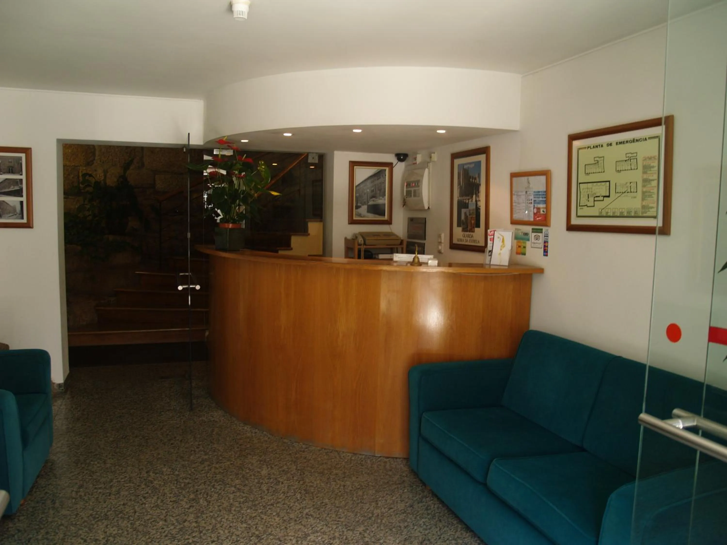 Lobby or reception in Hotel Santos