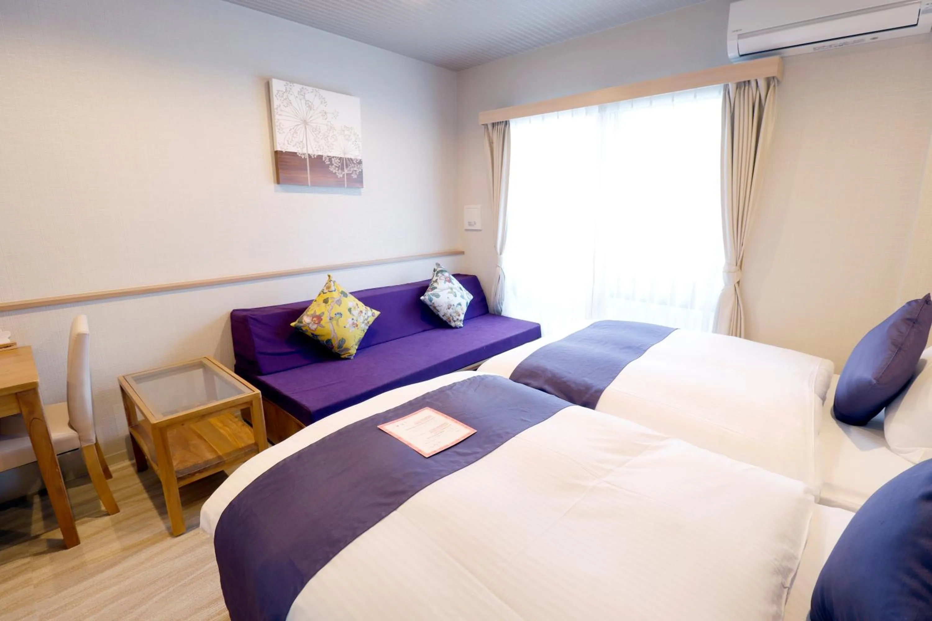 Bed in Stay SAKURA Kyoto Tambaguchi