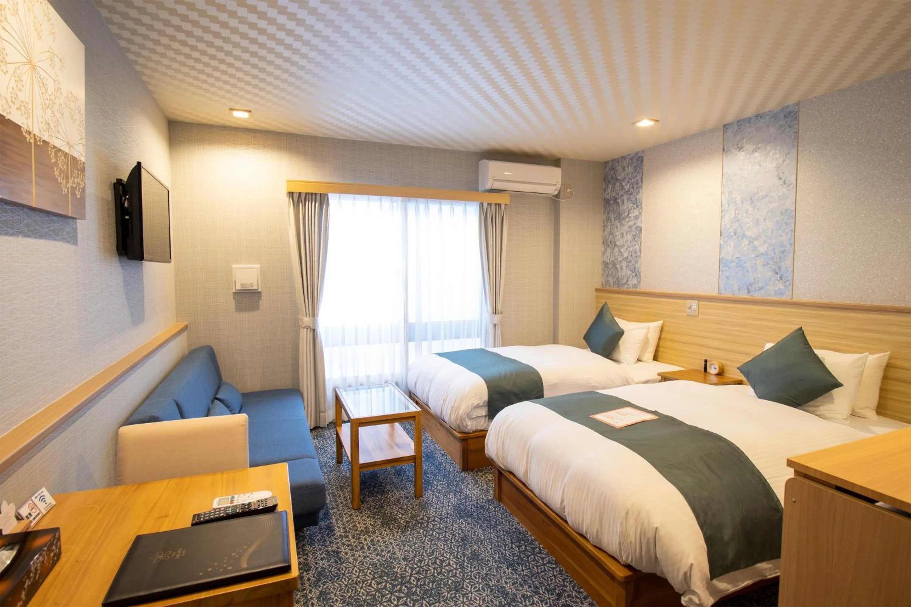 TV and multimedia, Bed in Stay SAKURA Kyoto Tambaguchi