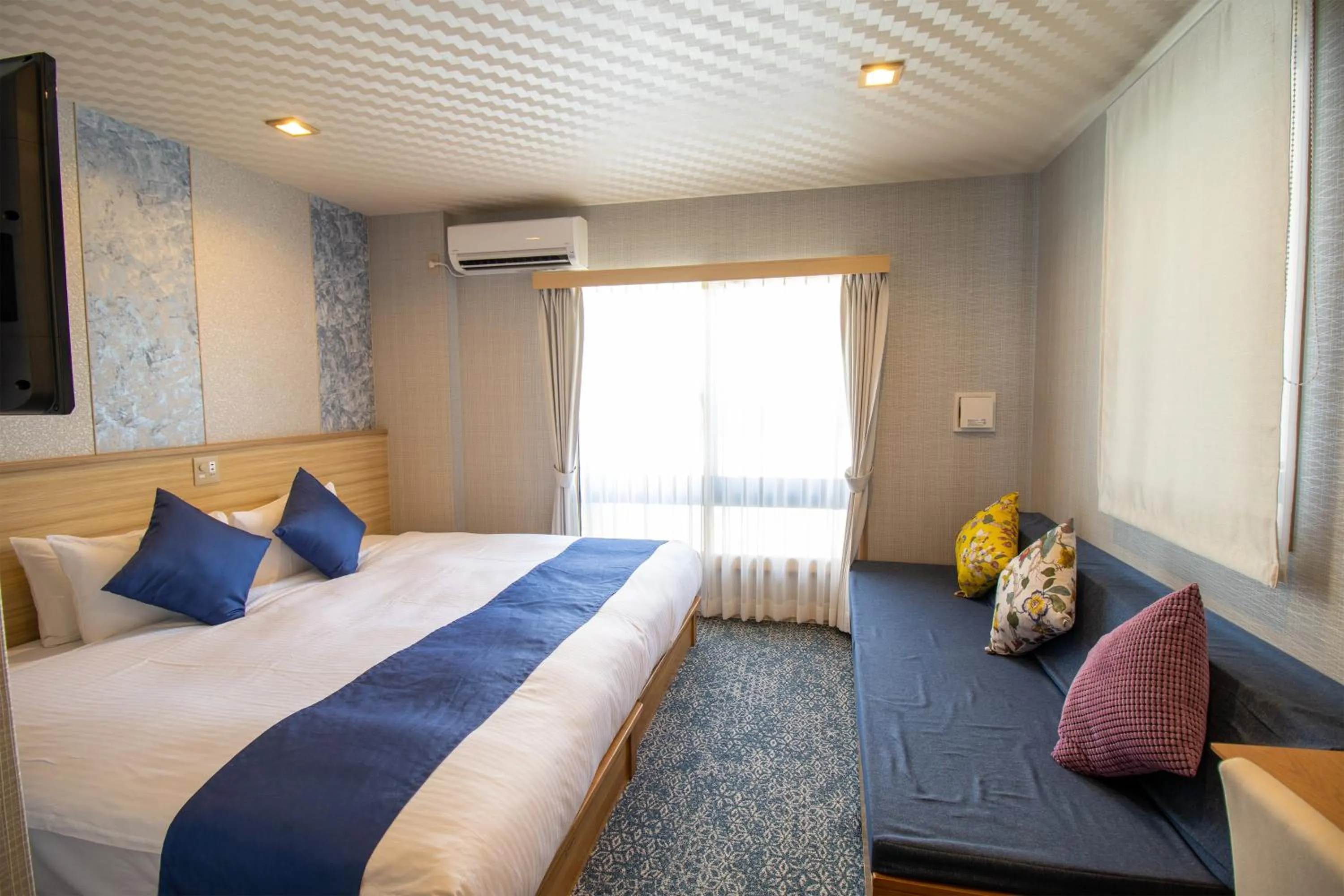 Bed in Stay SAKURA Kyoto Tambaguchi