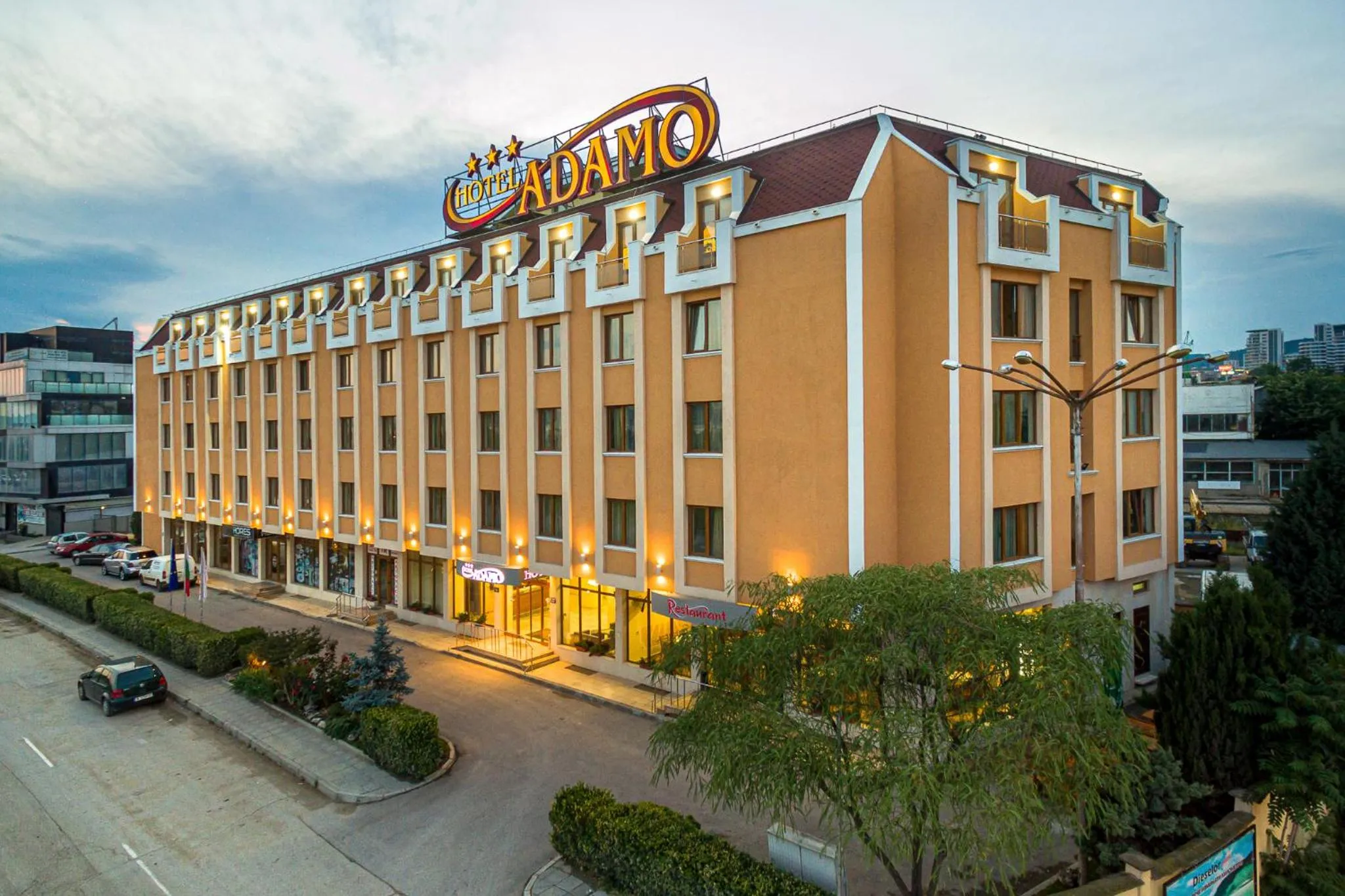 Property building in Adamo Hotel