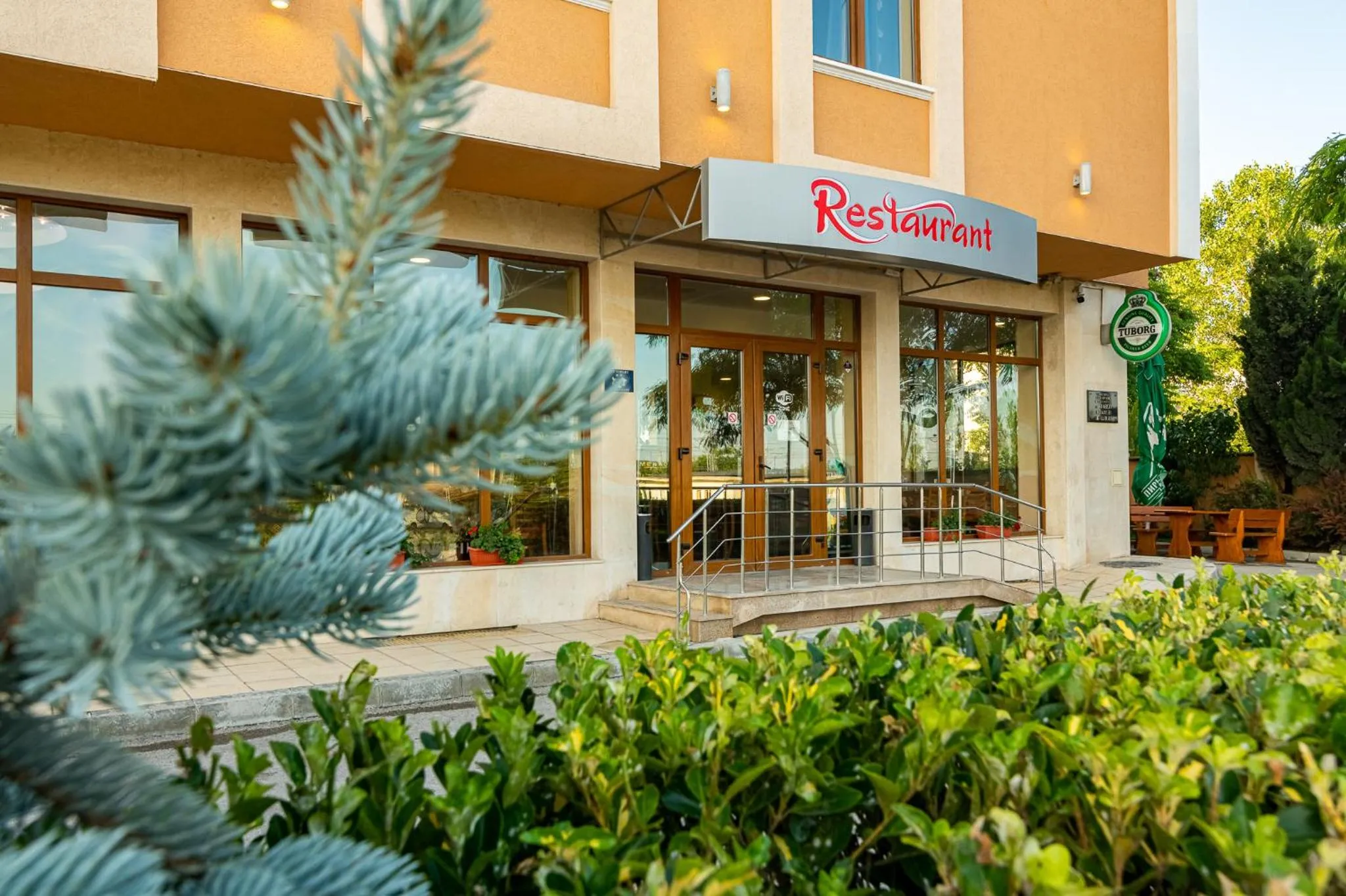 Facade/entrance in Adamo Hotel