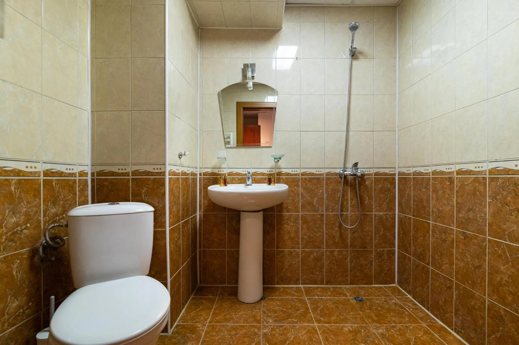 Shower in Adamo Hotel