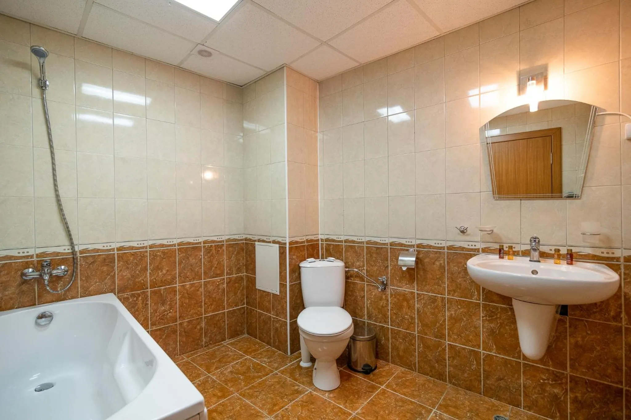 Shower in Adamo Hotel