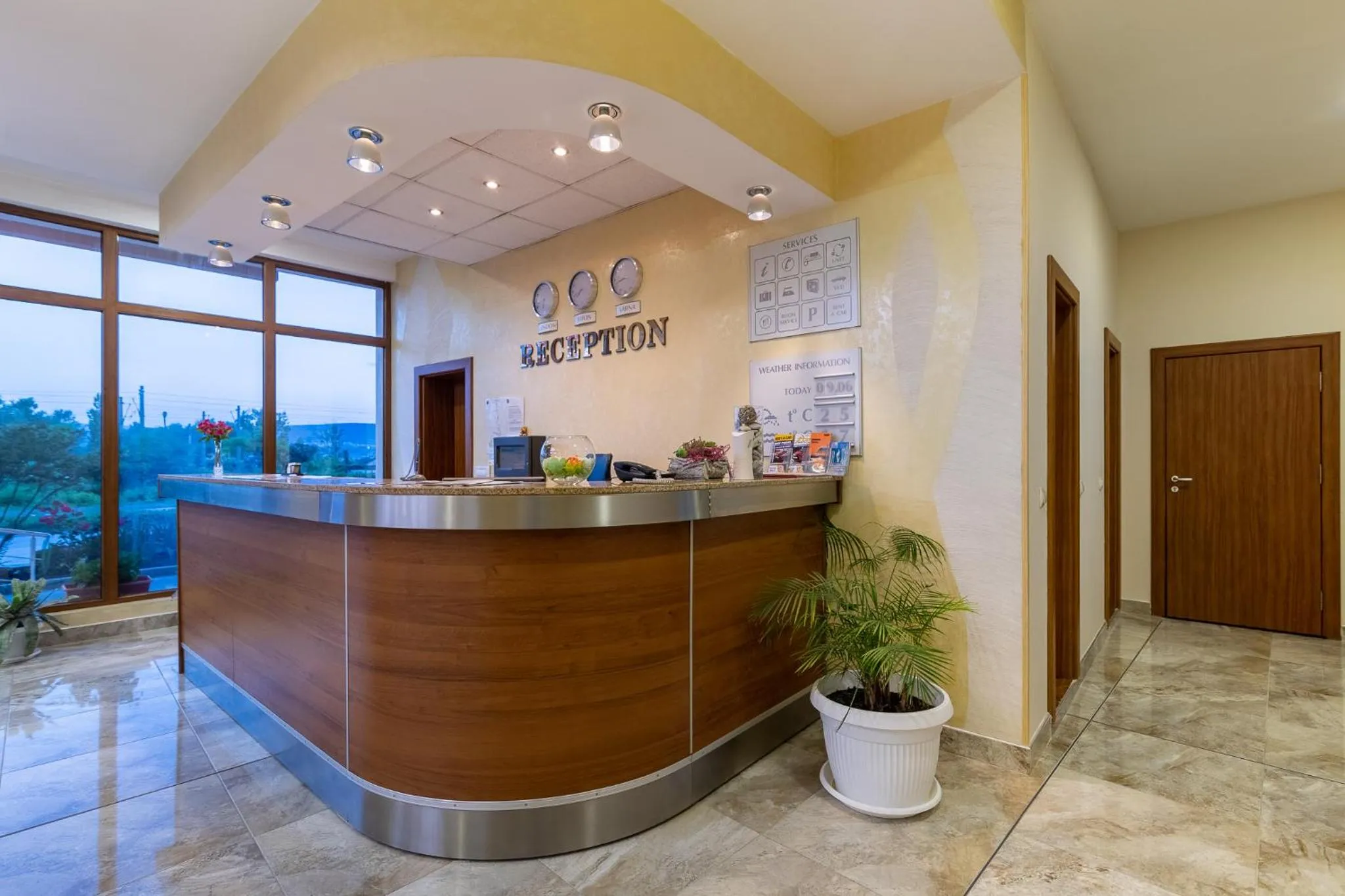 Lobby or reception in Adamo Hotel