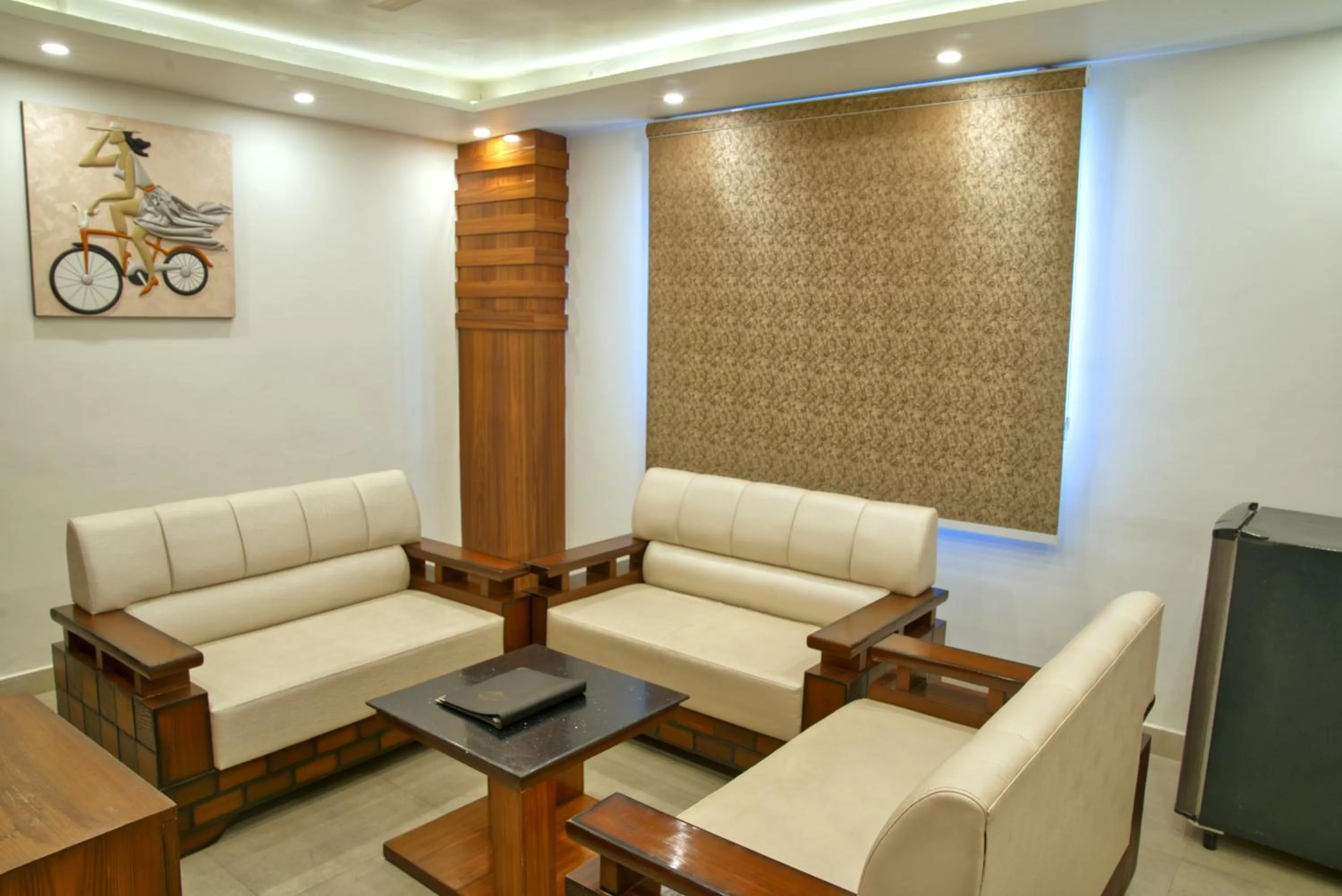 Living room in Height View Residency