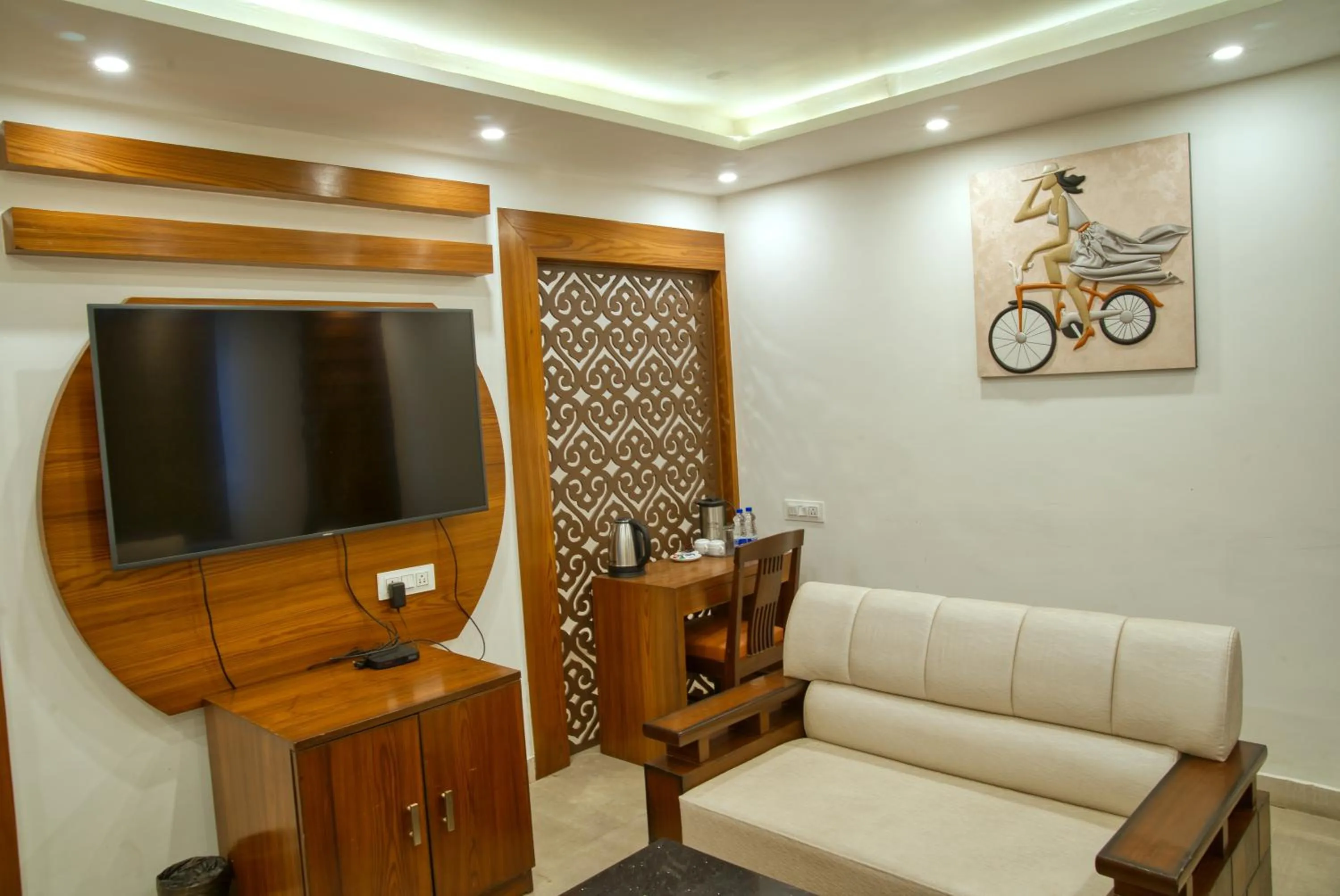 Living room in Height View Residency