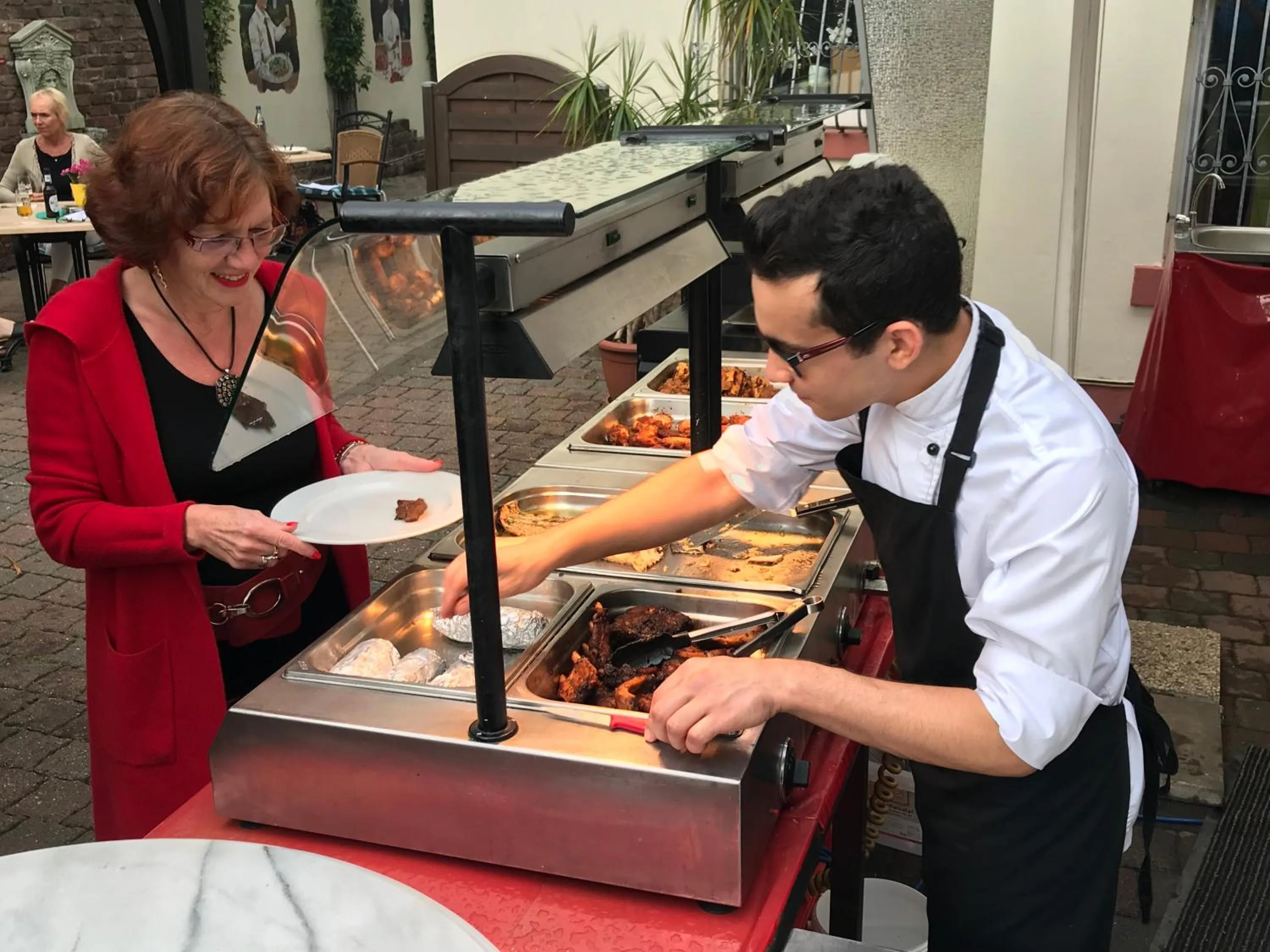 Dinner in Hotel Krupp