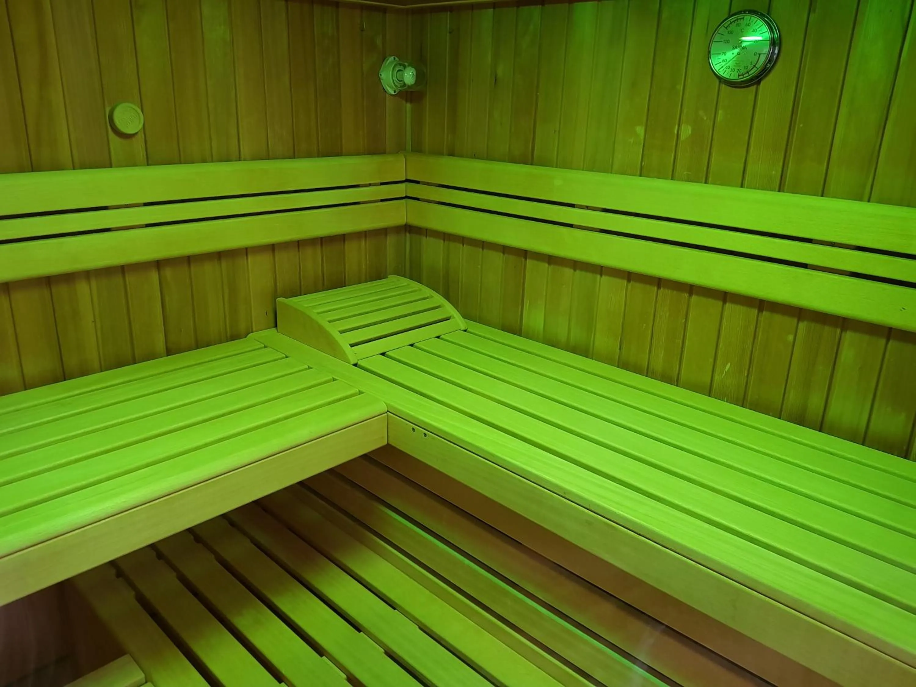 Sauna in Hotel Krupp
