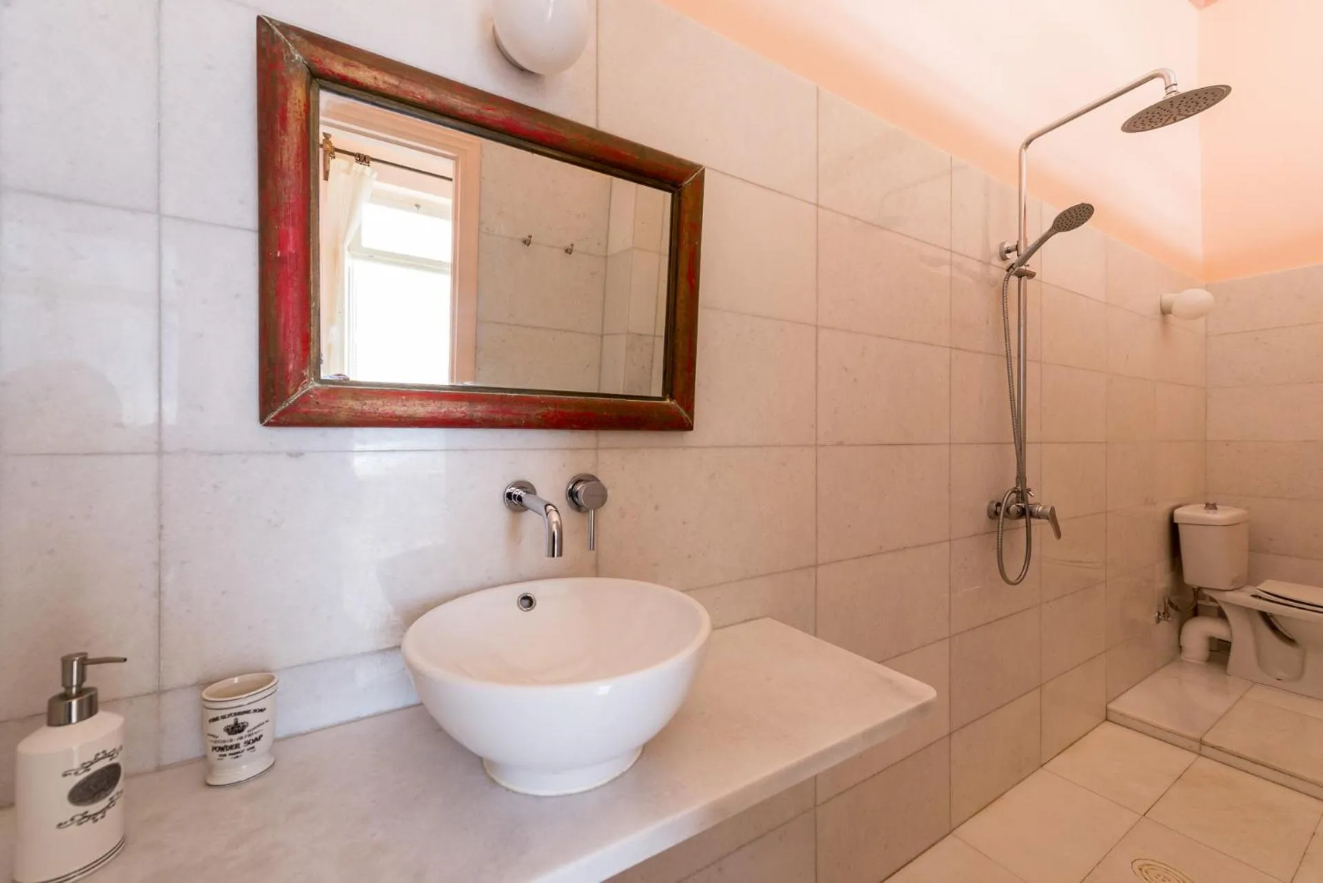 Shower in Villa Maria-Syros