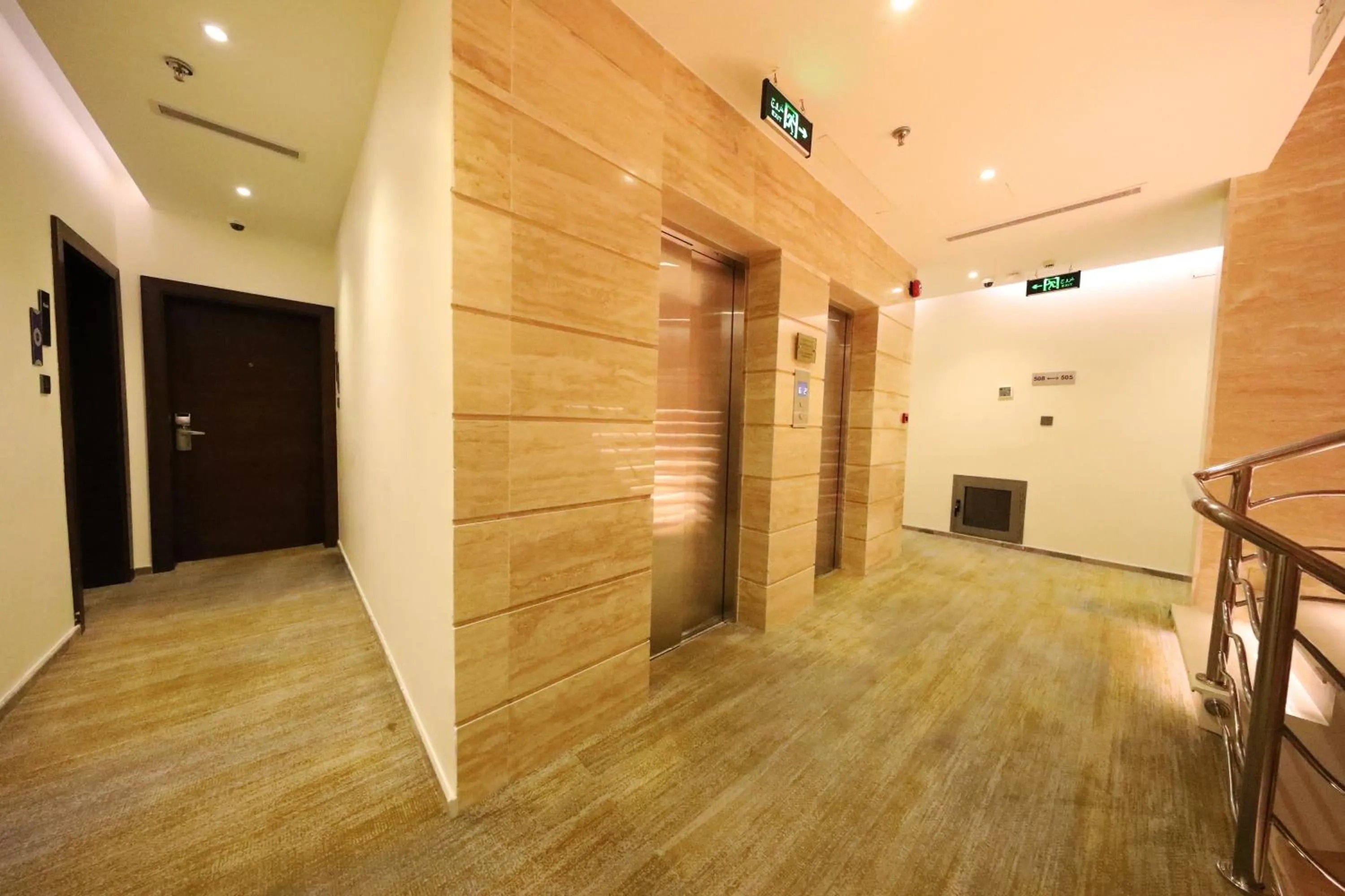 elevator in Eva Hotel