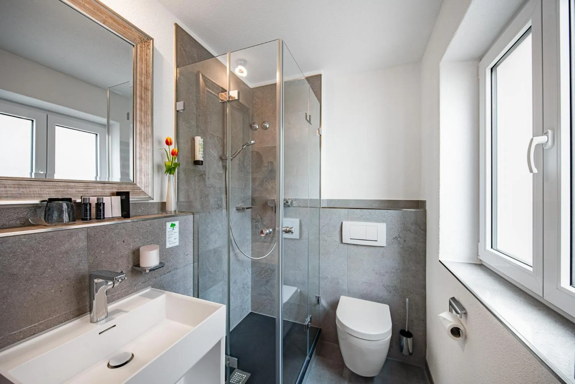 Bathroom in Mäsers Allgäuherz