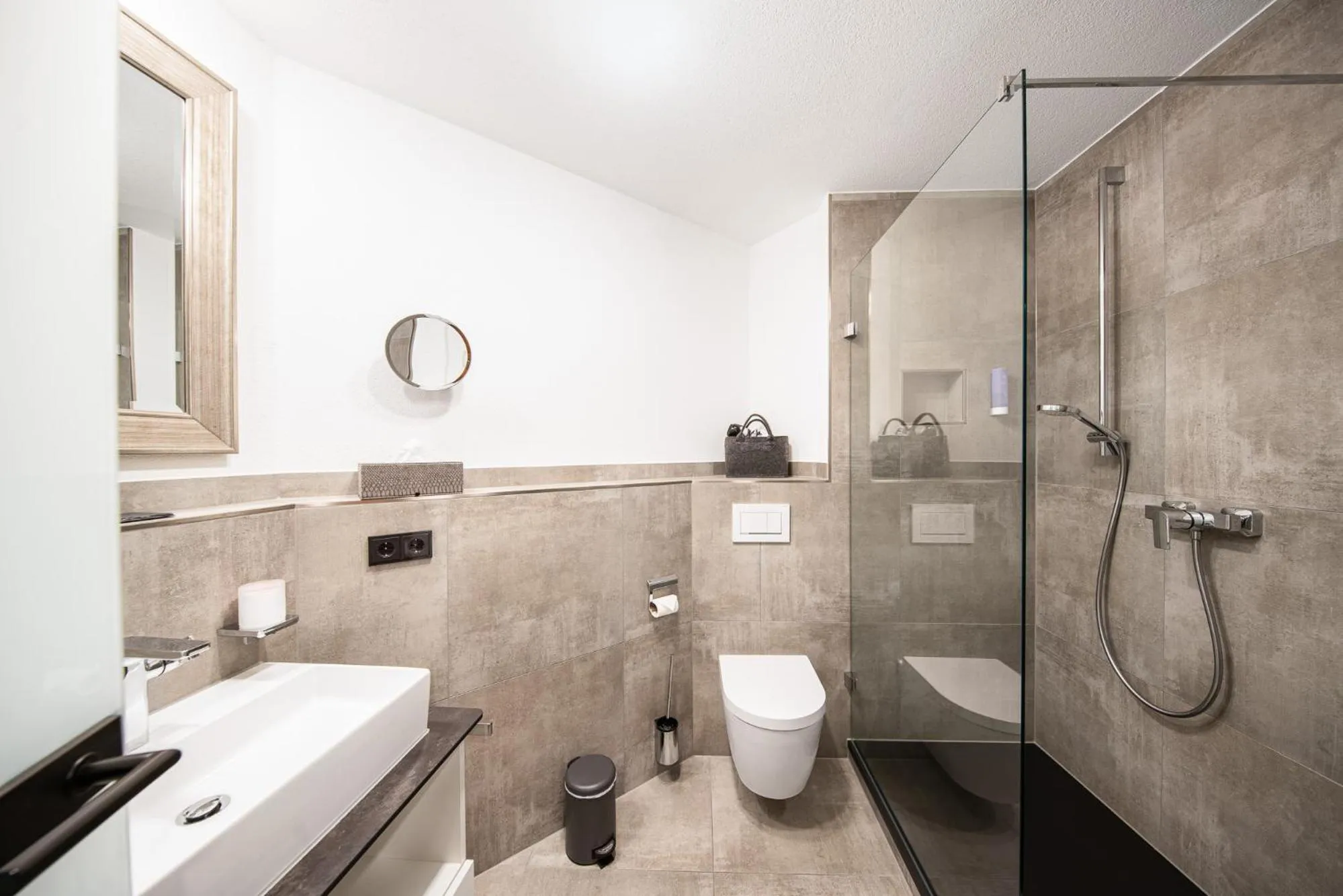 Bathroom in Mäsers Allgäuherz