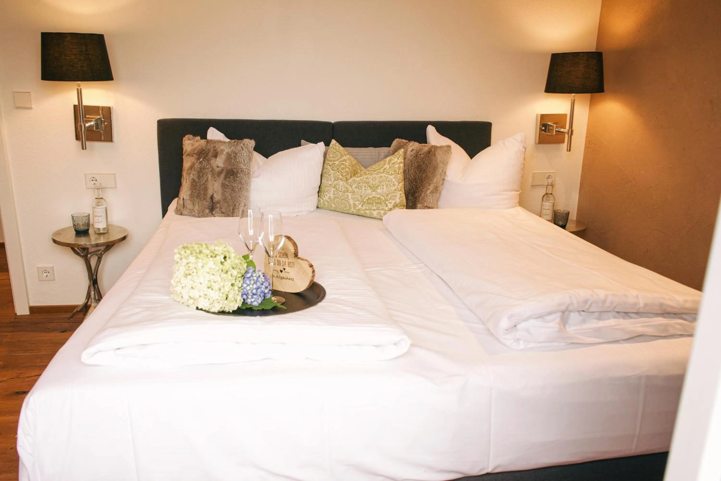 Bed in Mäsers Allgäuherz