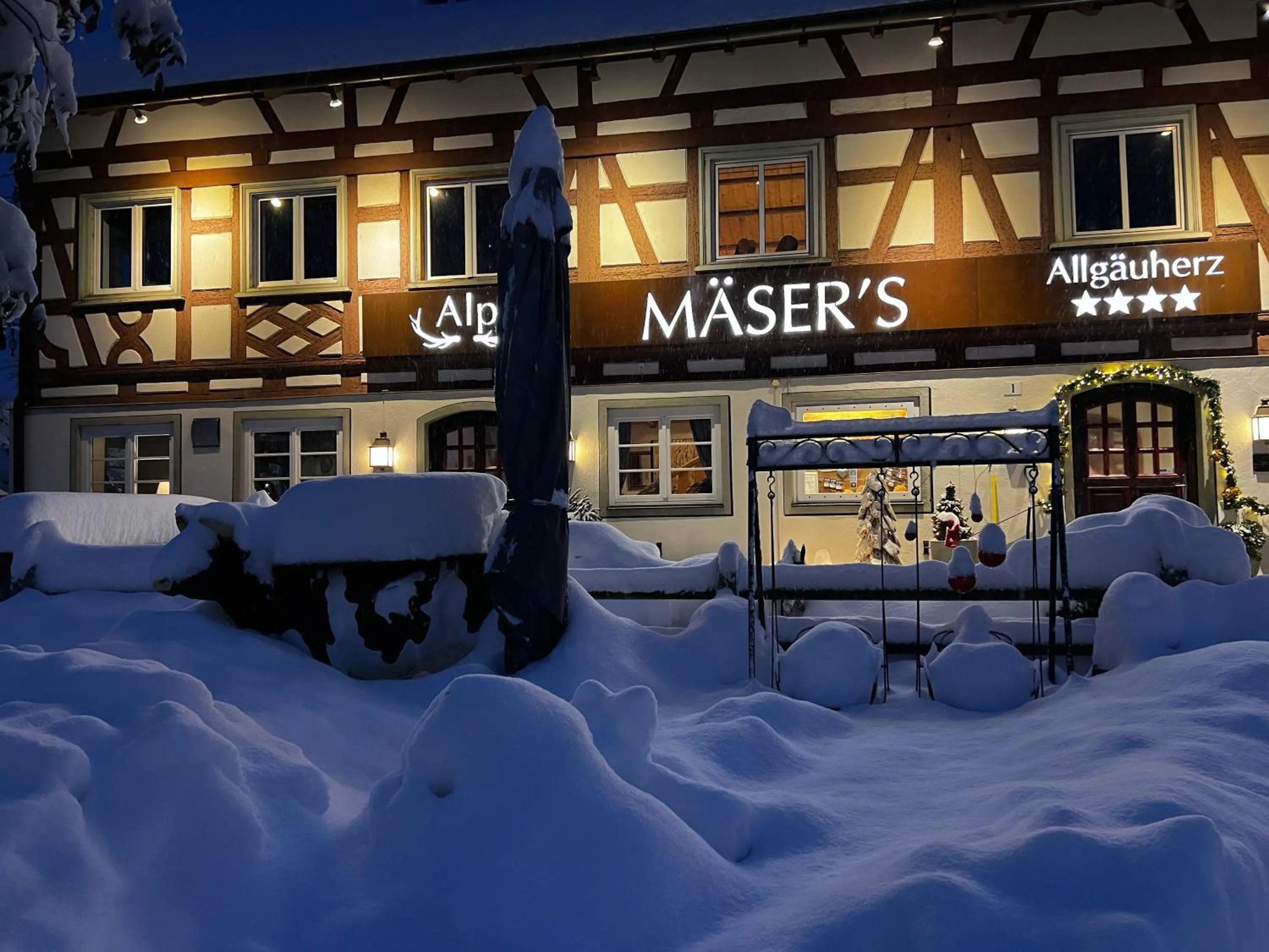 Property building in Mäsers Allgäuherz