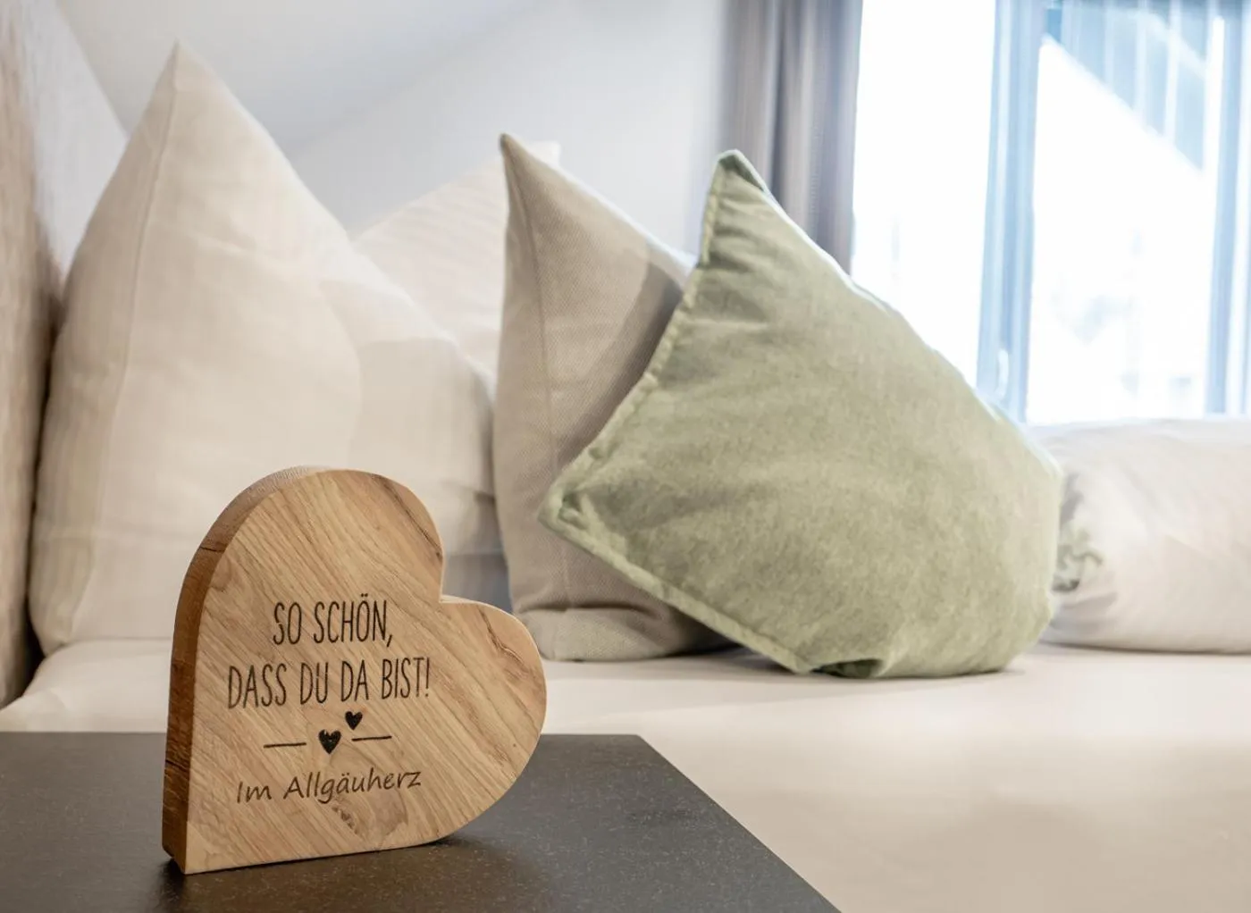 Bed in Mäsers Allgäuherz