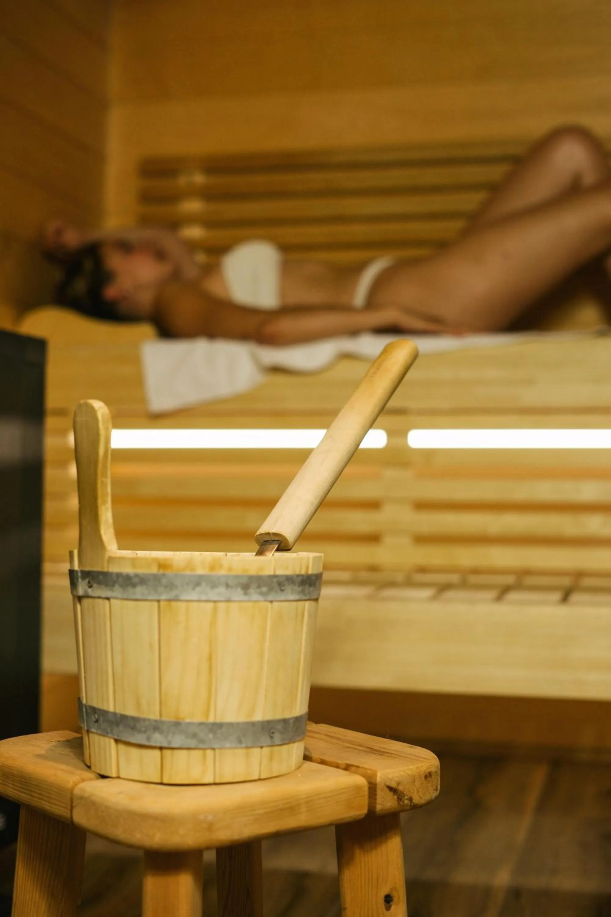 Sauna in Mäsers Allgäuherz