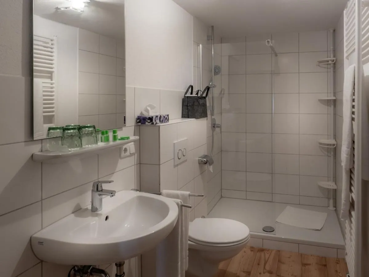 Bathroom in Mäsers Allgäuherz