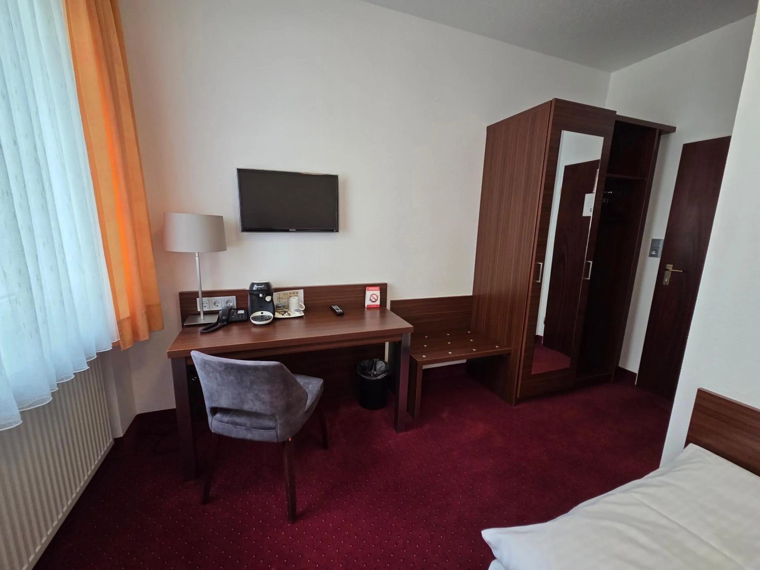 Decorative detail, Bed in Haus Sparkuhl Hotel Garni