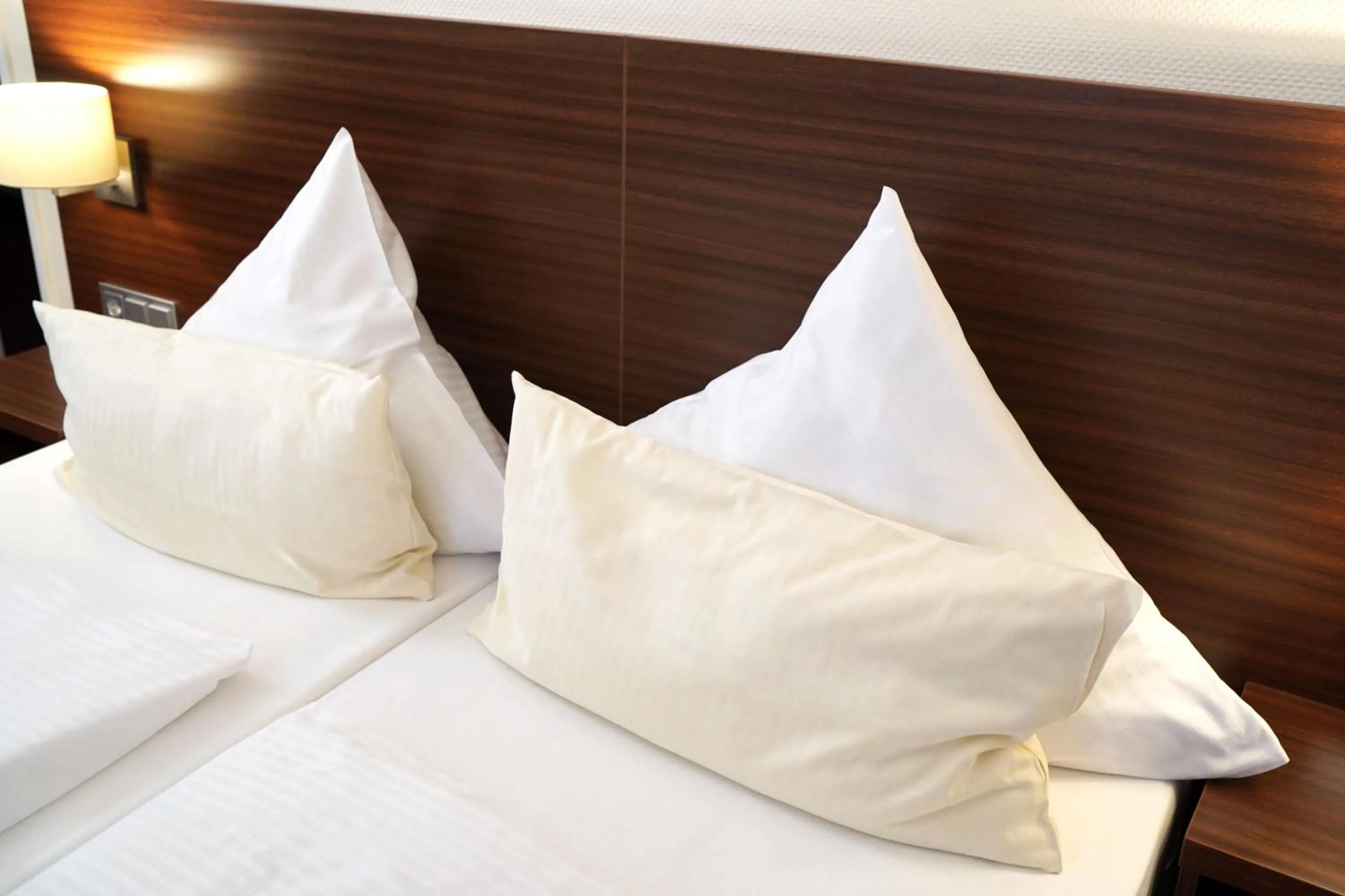 Decorative detail, Bed in Haus Sparkuhl Hotel Garni