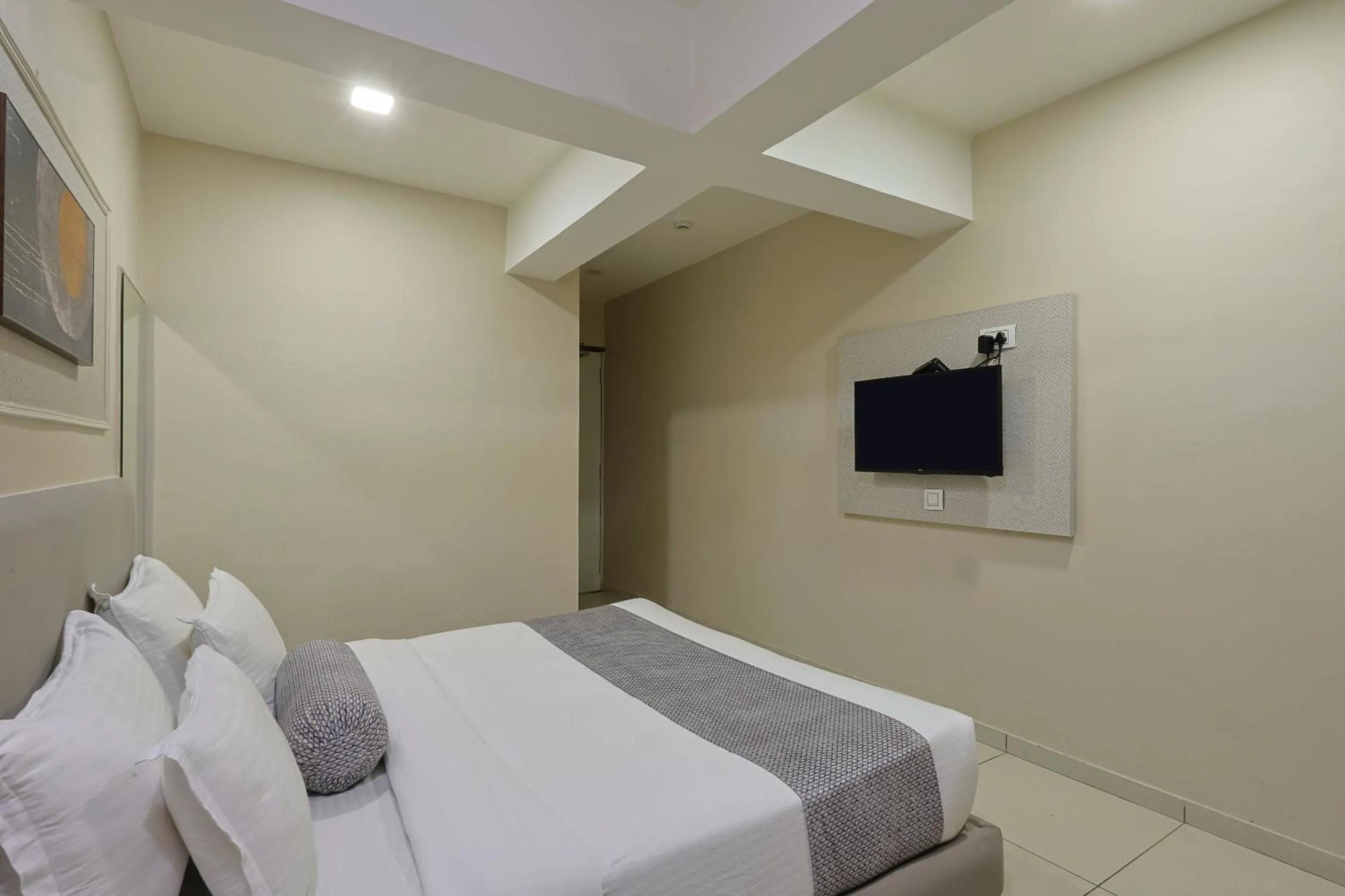 Photo of the whole room, Bed in HOTEL SHALIGRAM