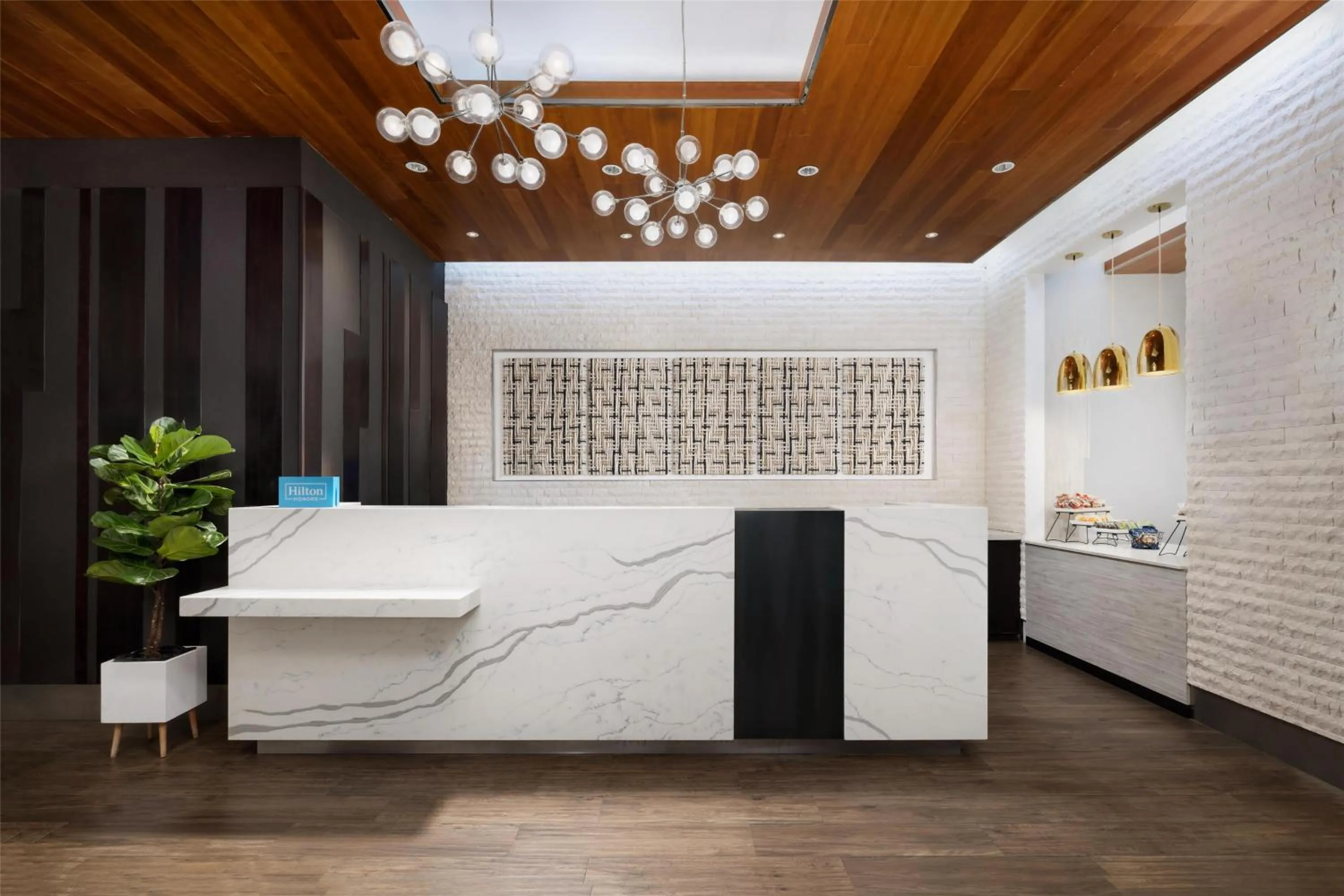 Lobby or reception in Hilton Garden Inn New York - Times Square Central