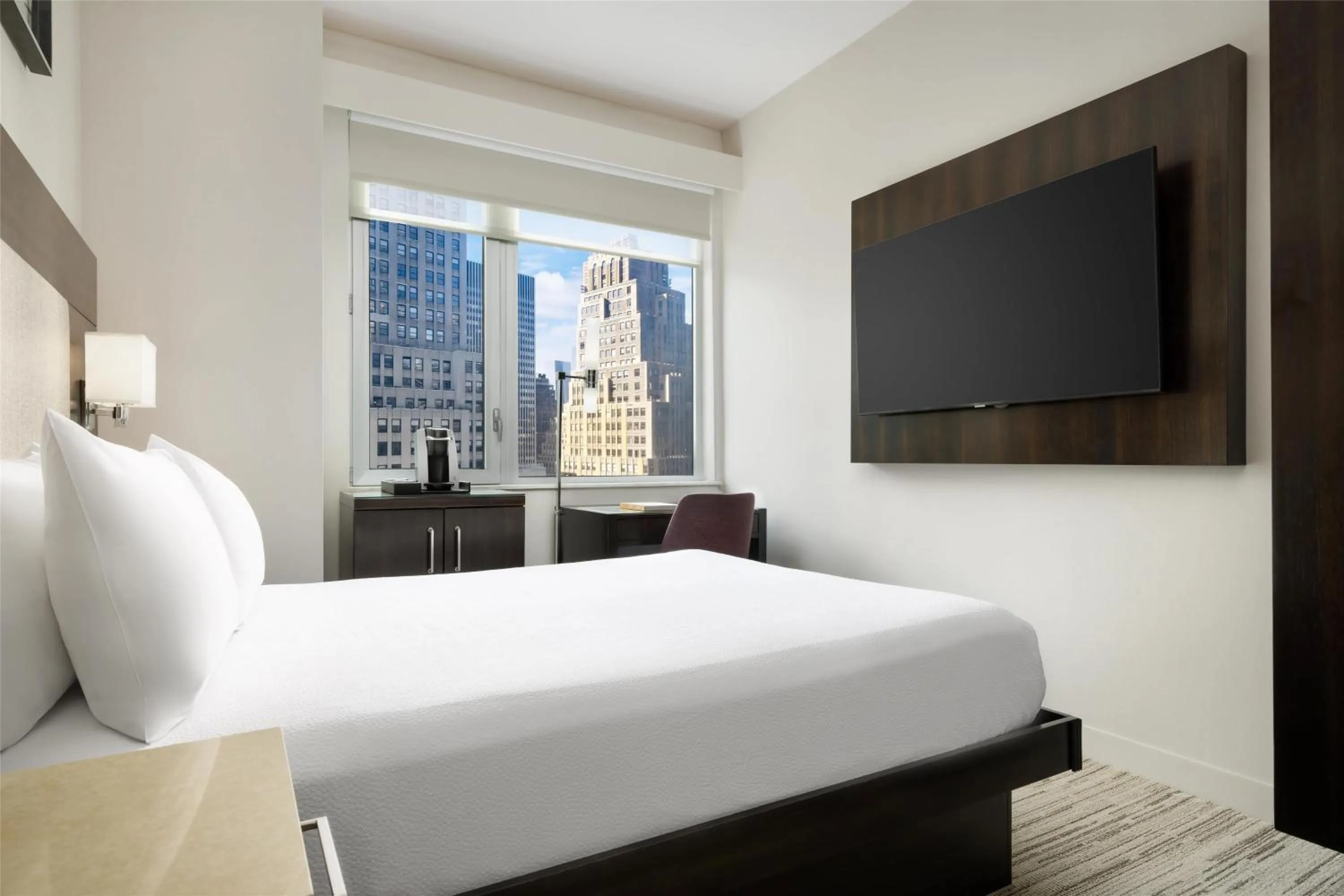 Bed in Hilton Garden Inn New York - Times Square Central