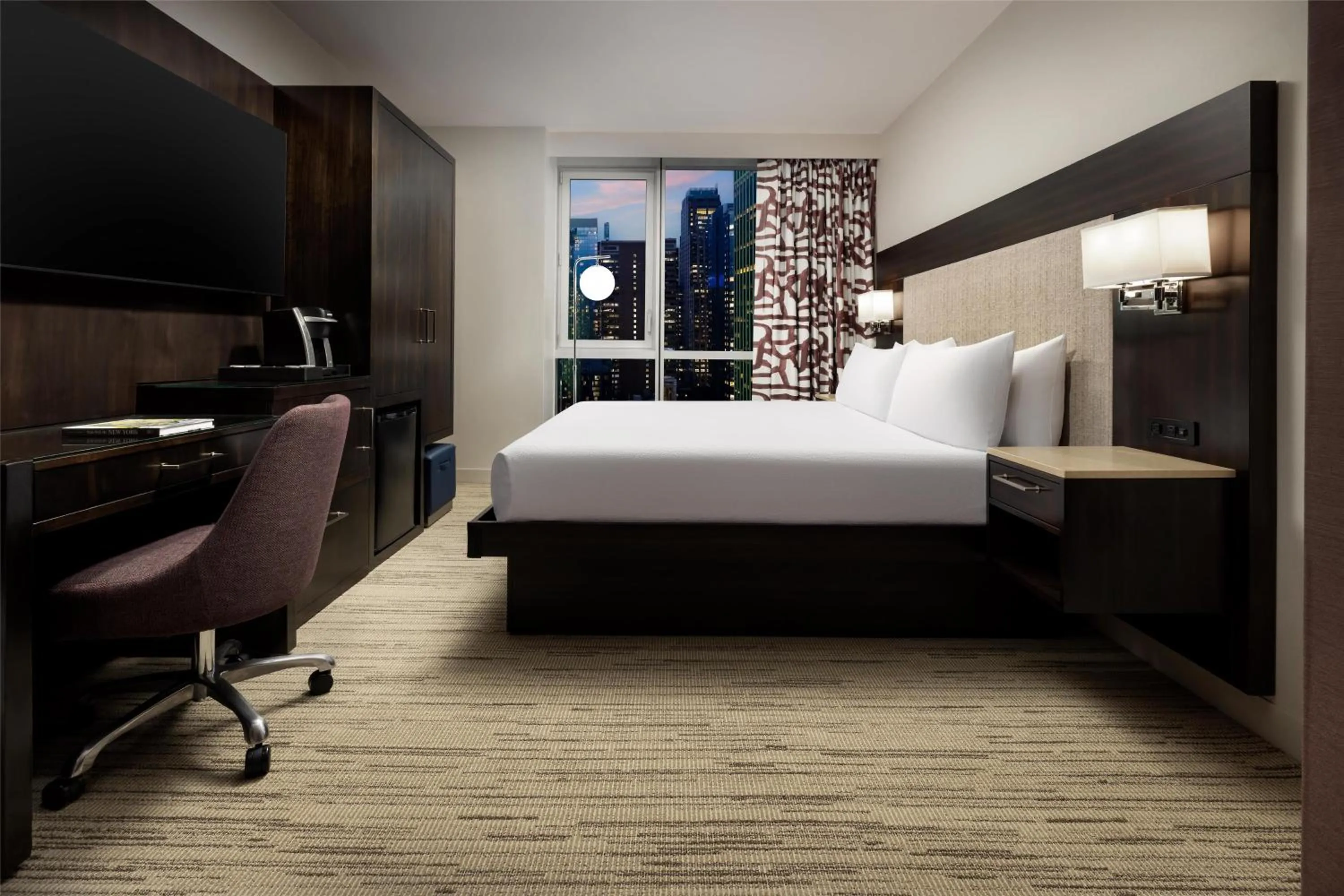 Bed in Hilton Garden Inn New York - Times Square Central