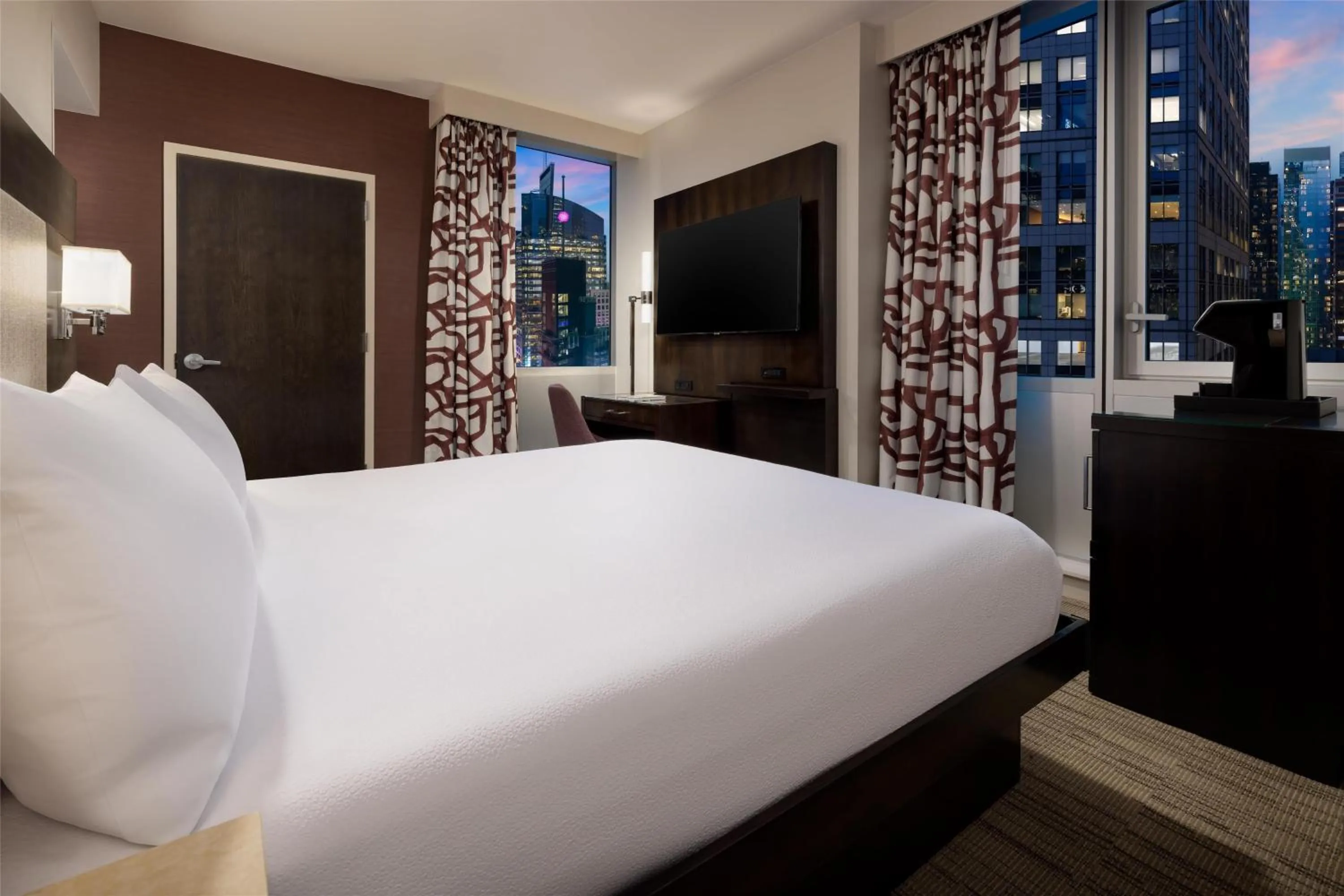 Bed in Hilton Garden Inn New York - Times Square Central
