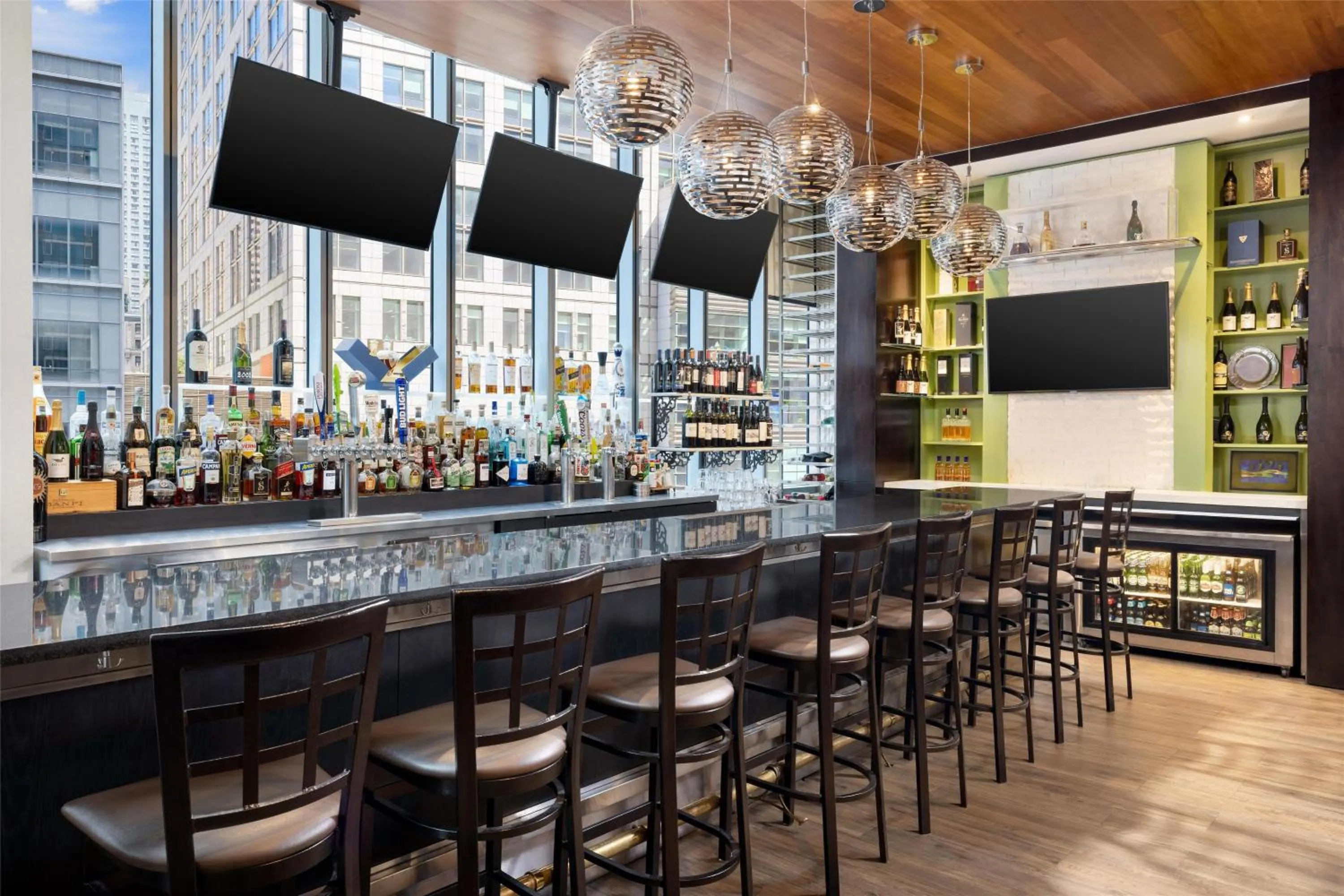 Lounge or bar in Hilton Garden Inn New York - Times Square Central