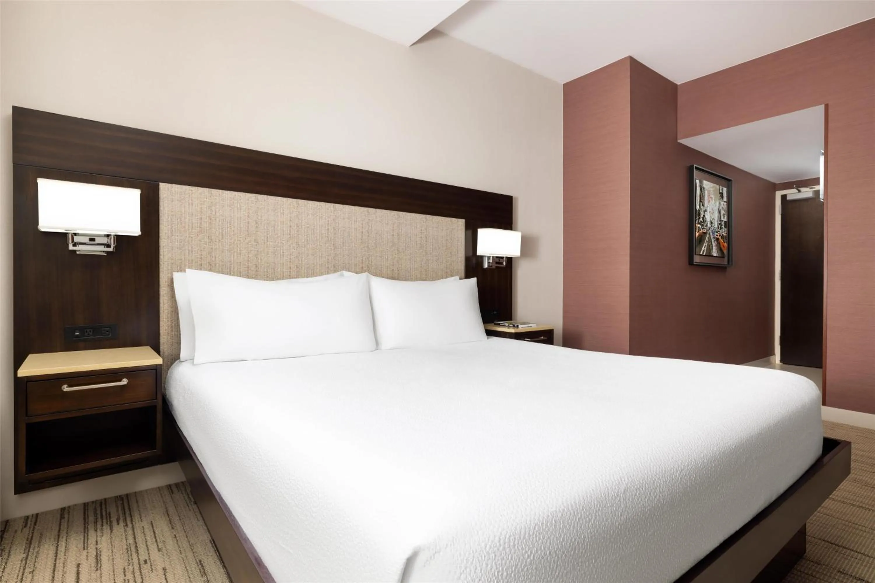 Bed in Hilton Garden Inn New York - Times Square Central