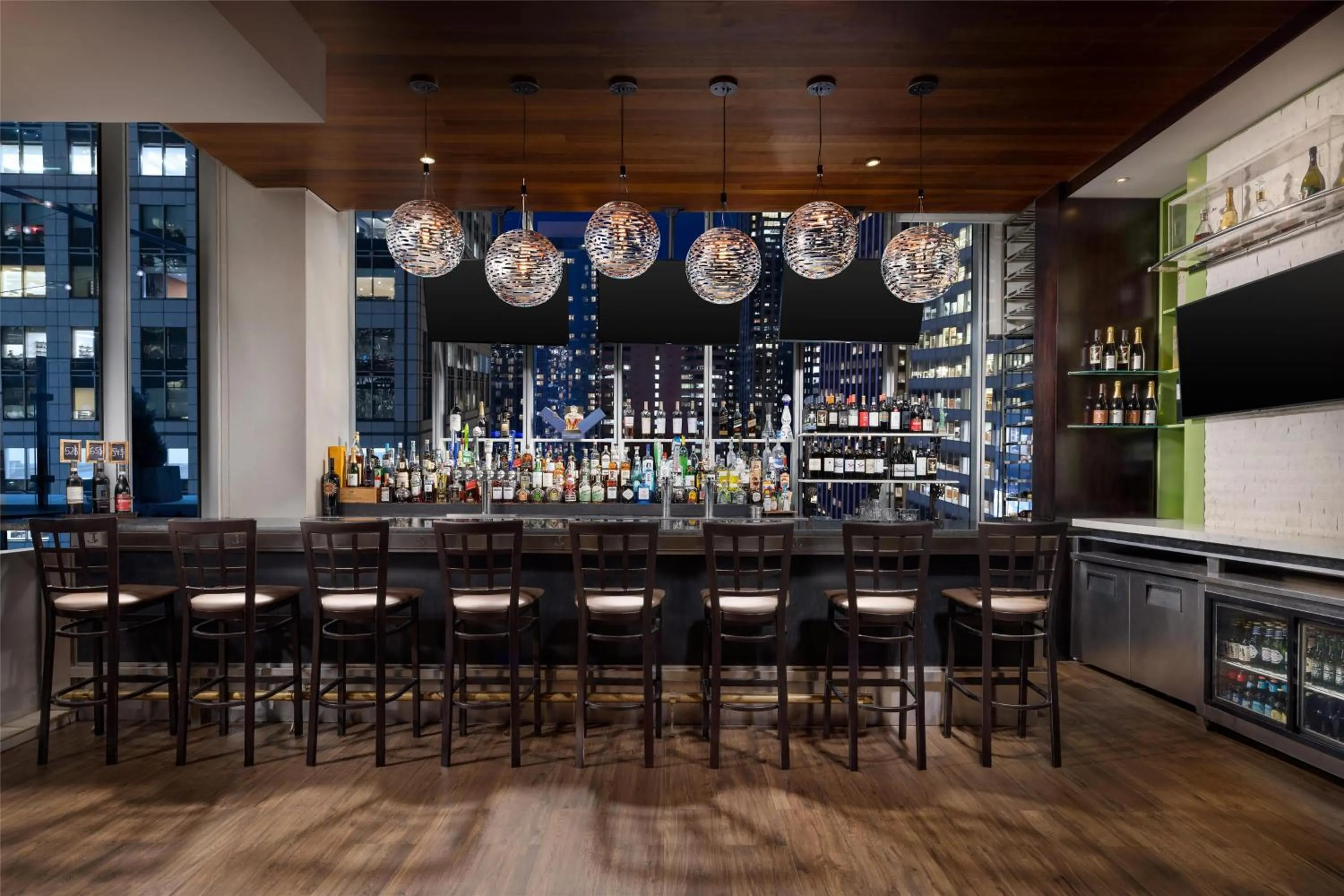 Lounge or bar in Hilton Garden Inn New York - Times Square Central