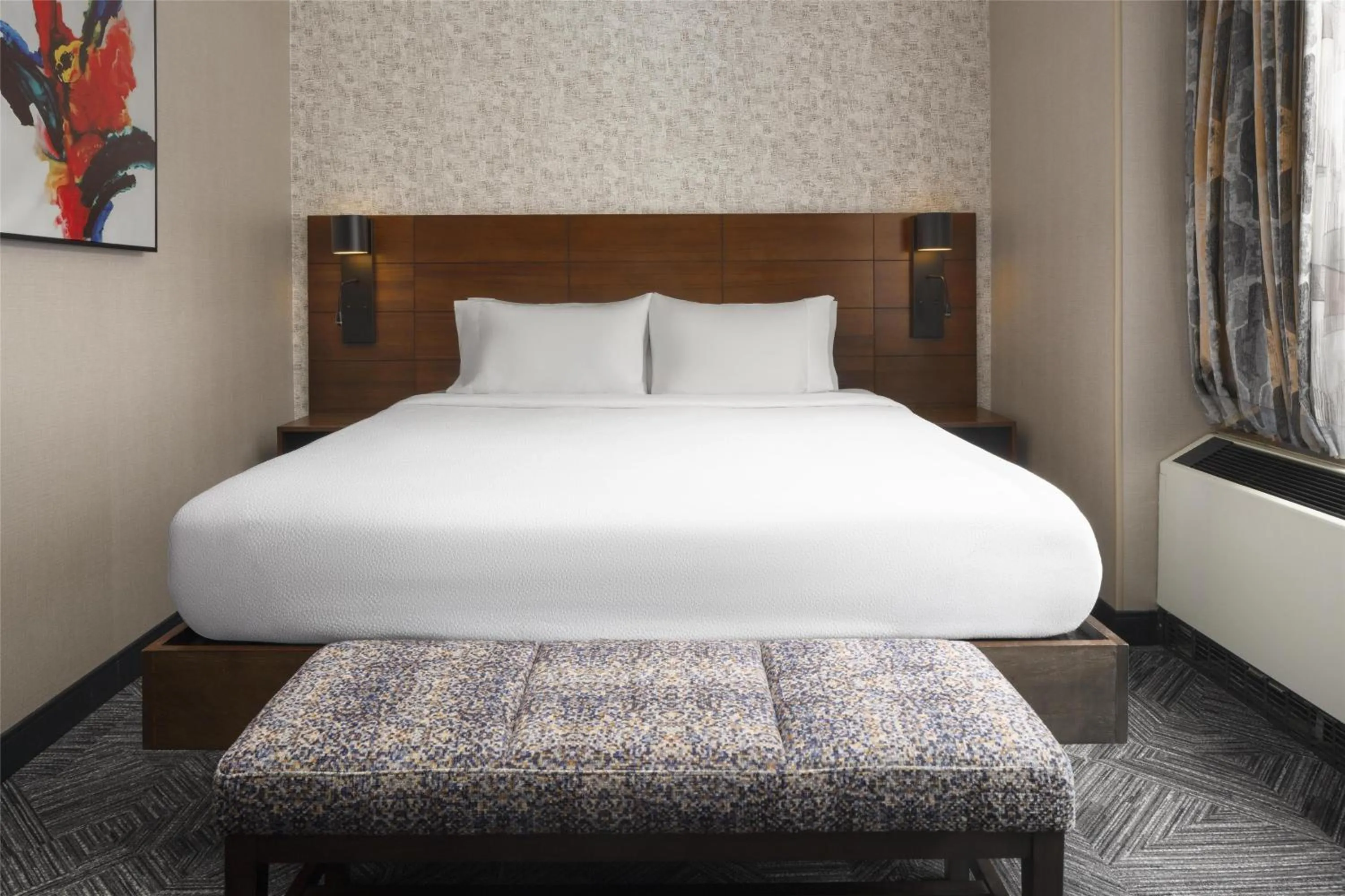 Bed in Hilton Garden Inn New York/Midtown Park Avenue