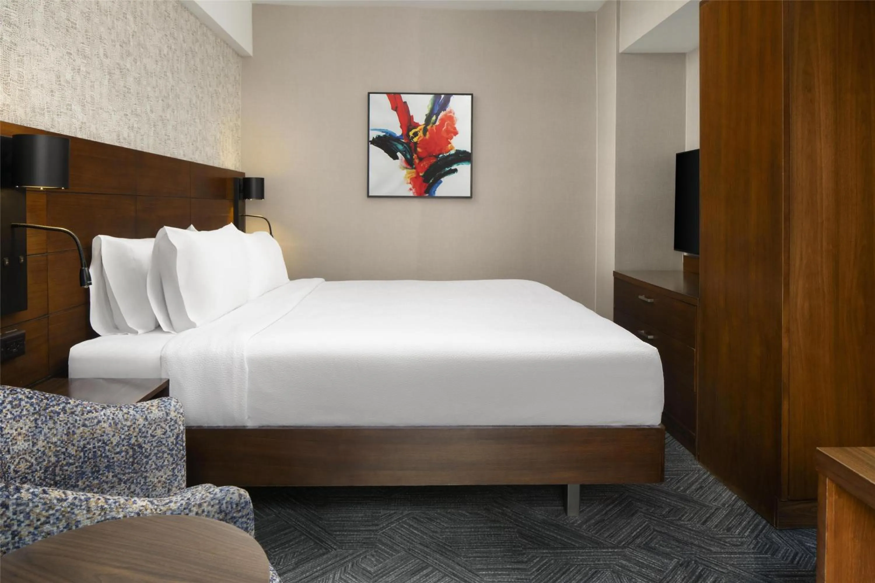 Bed in Hilton Garden Inn New York/Midtown Park Avenue