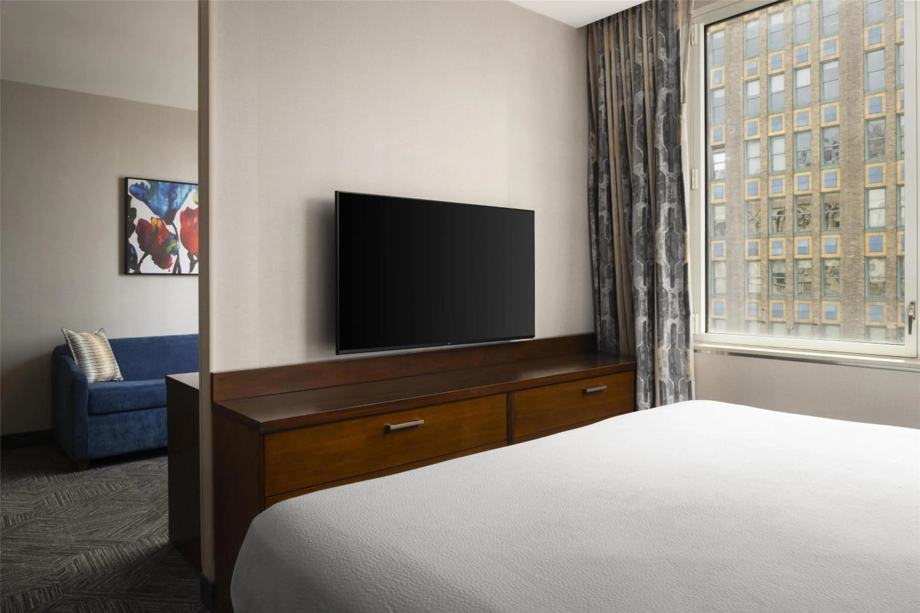 Bed in Hilton Garden Inn New York/Midtown Park Avenue