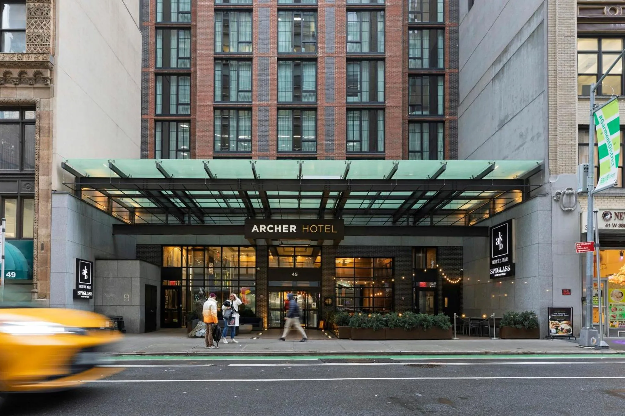 Property building in Archer Hotel New York