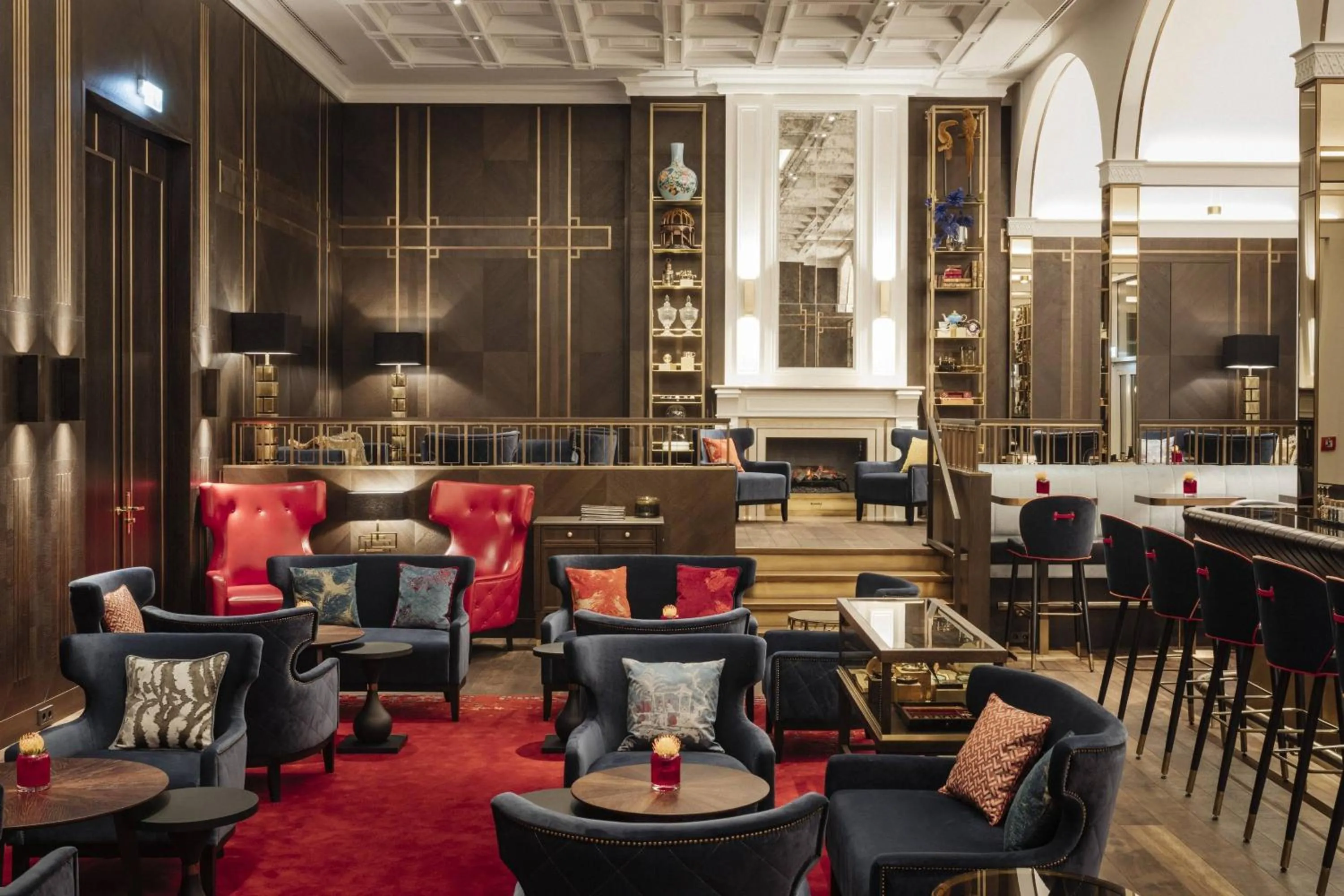 Lounge or bar in Hotel Atlantic Hamburg, Autograph Collection