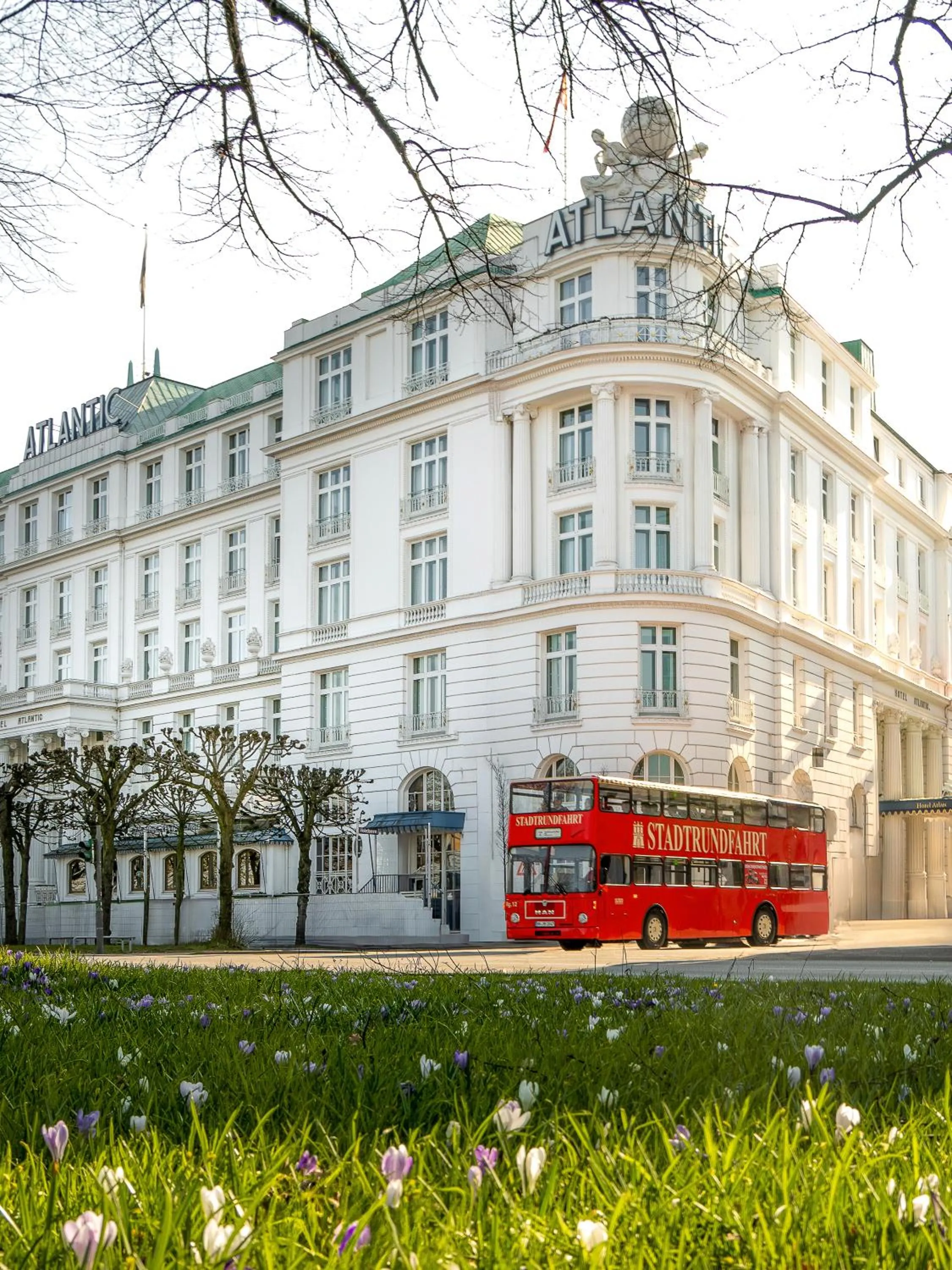 Property building in Hotel Atlantic Hamburg, Autograph Collection