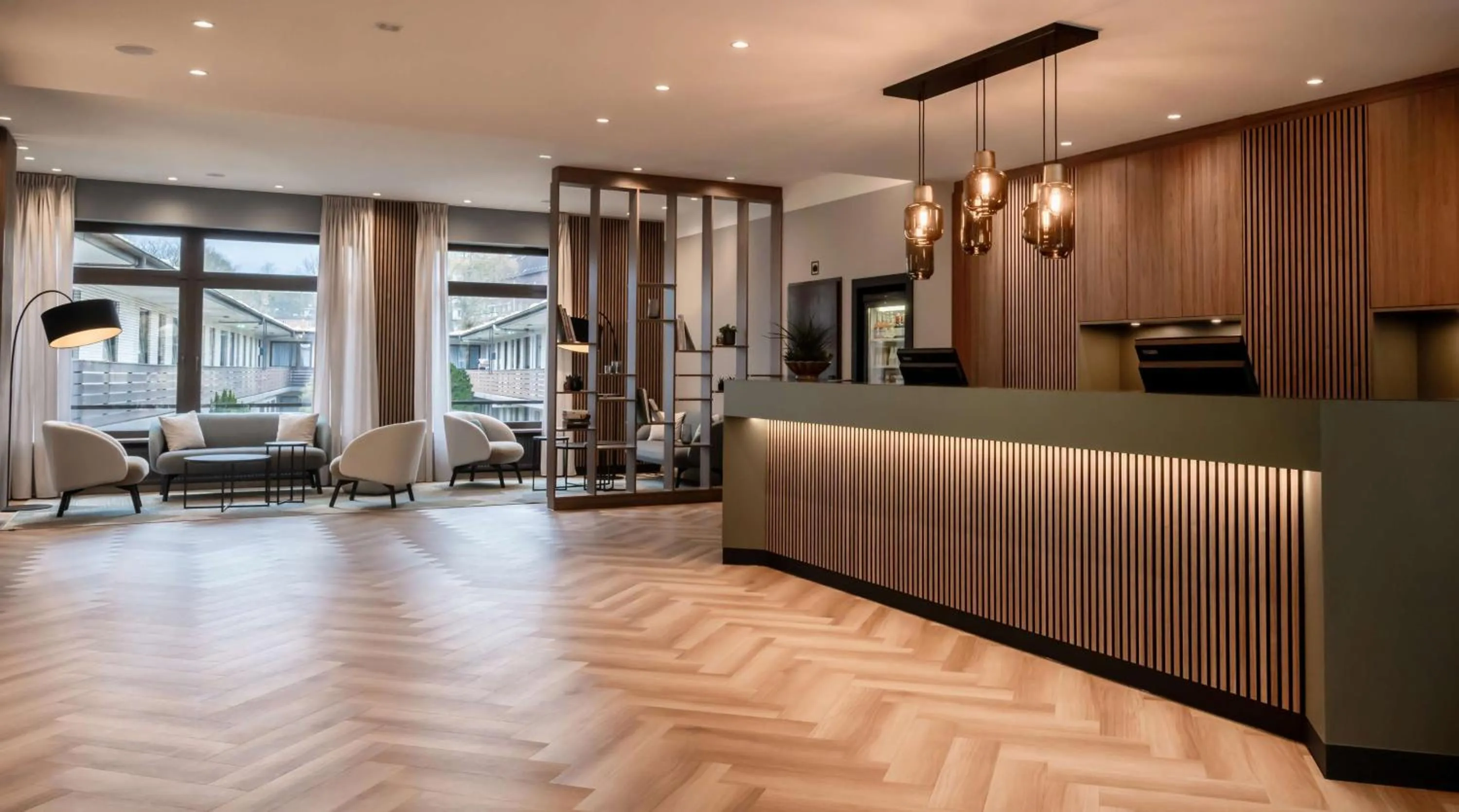 Lobby or reception in Best Western Hotel Hamburg International