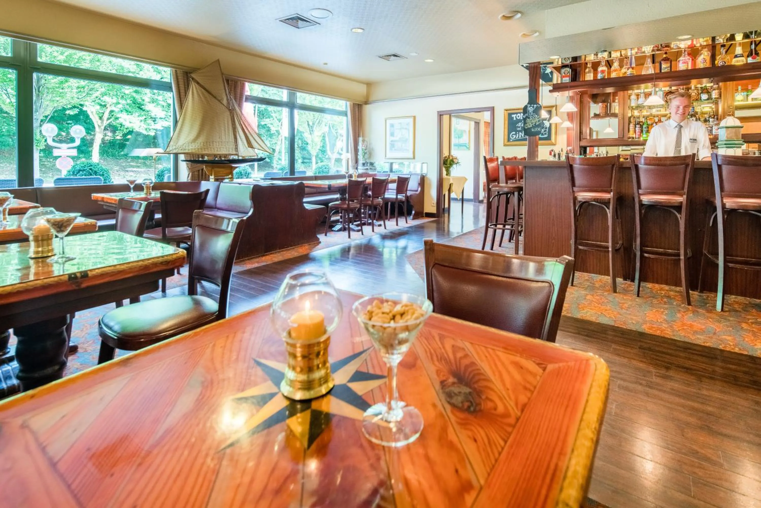 Lounge or bar in Best Western Hotel Hamburg International