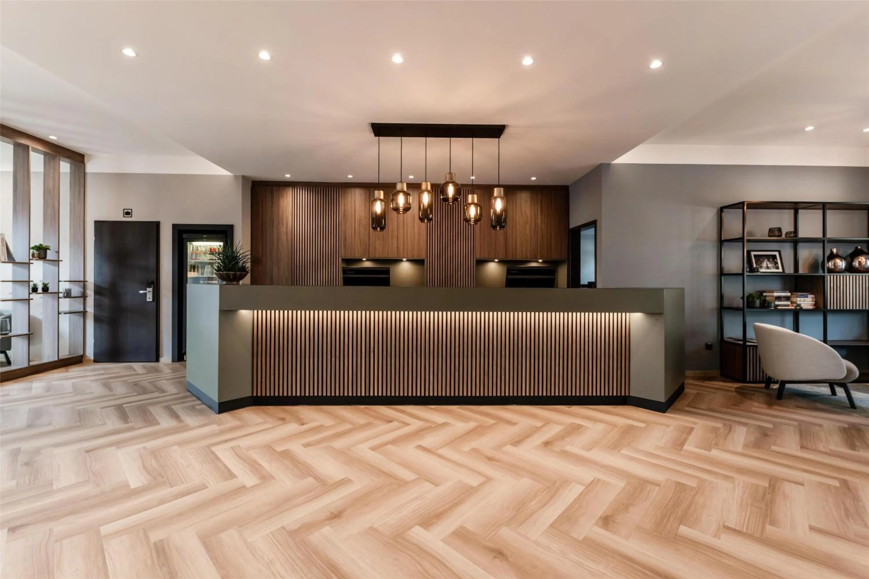 Lobby or reception in Best Western Hotel Hamburg International