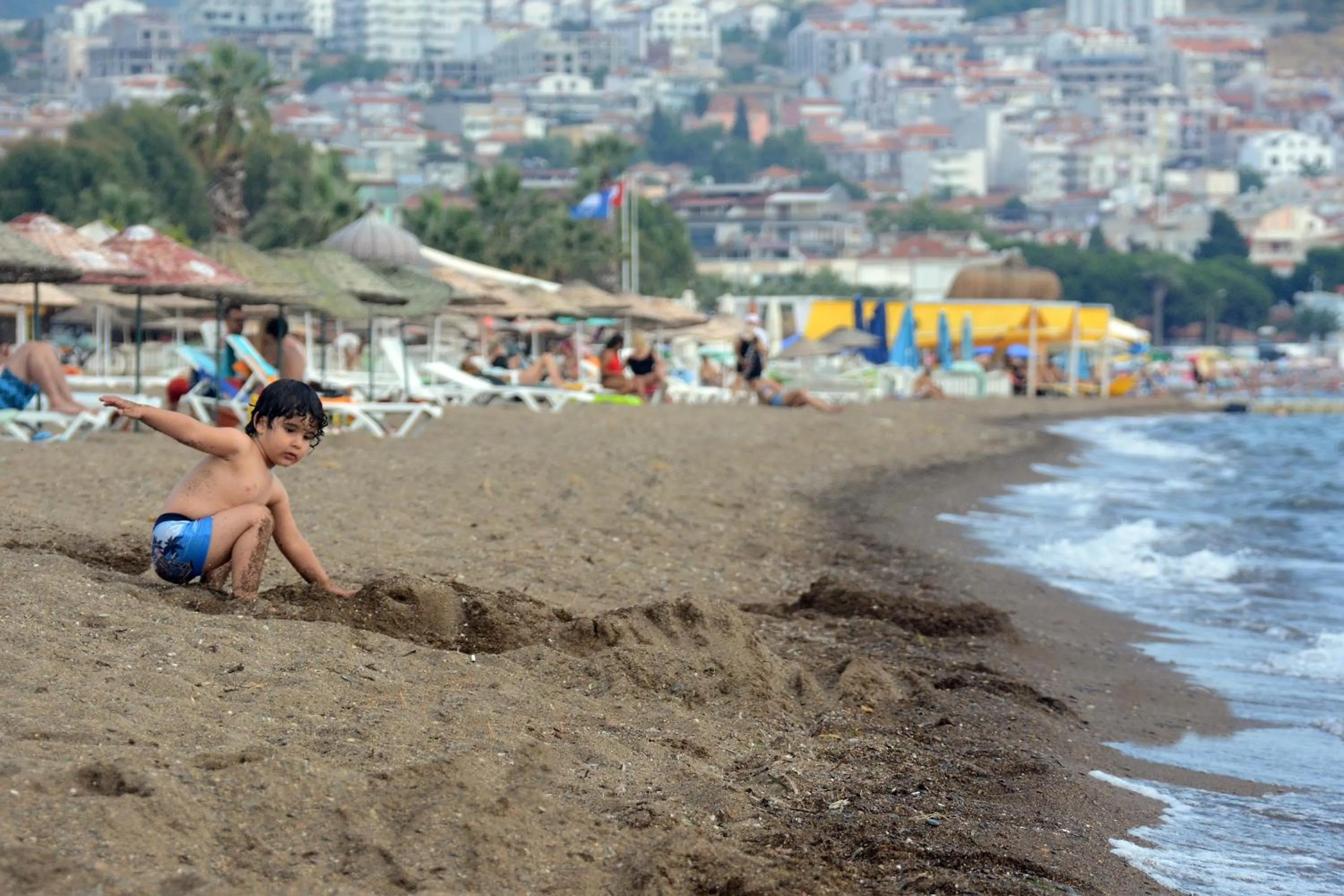 Beach in Dikelya Hotel