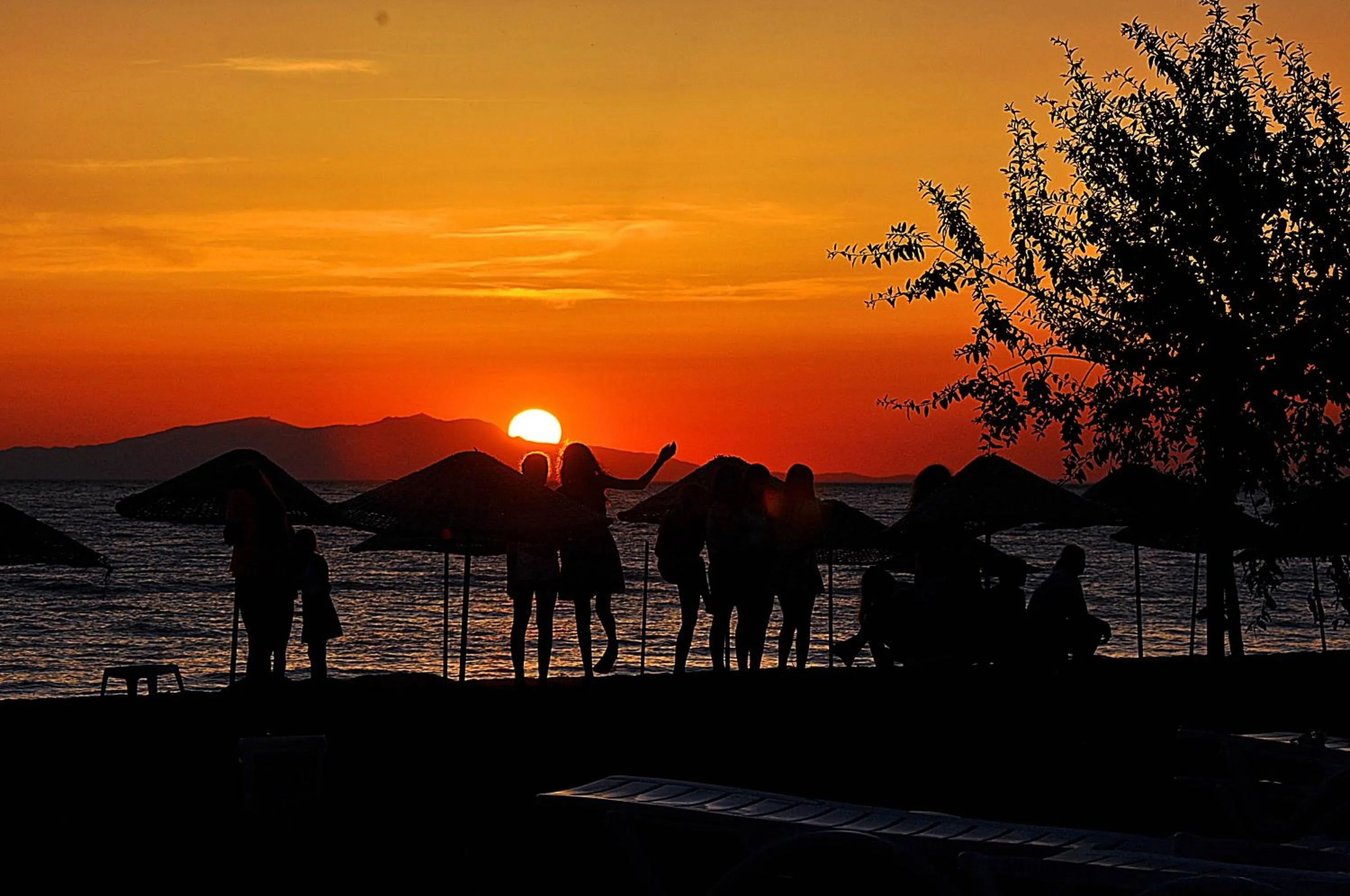 Sunset in Dikelya Hotel