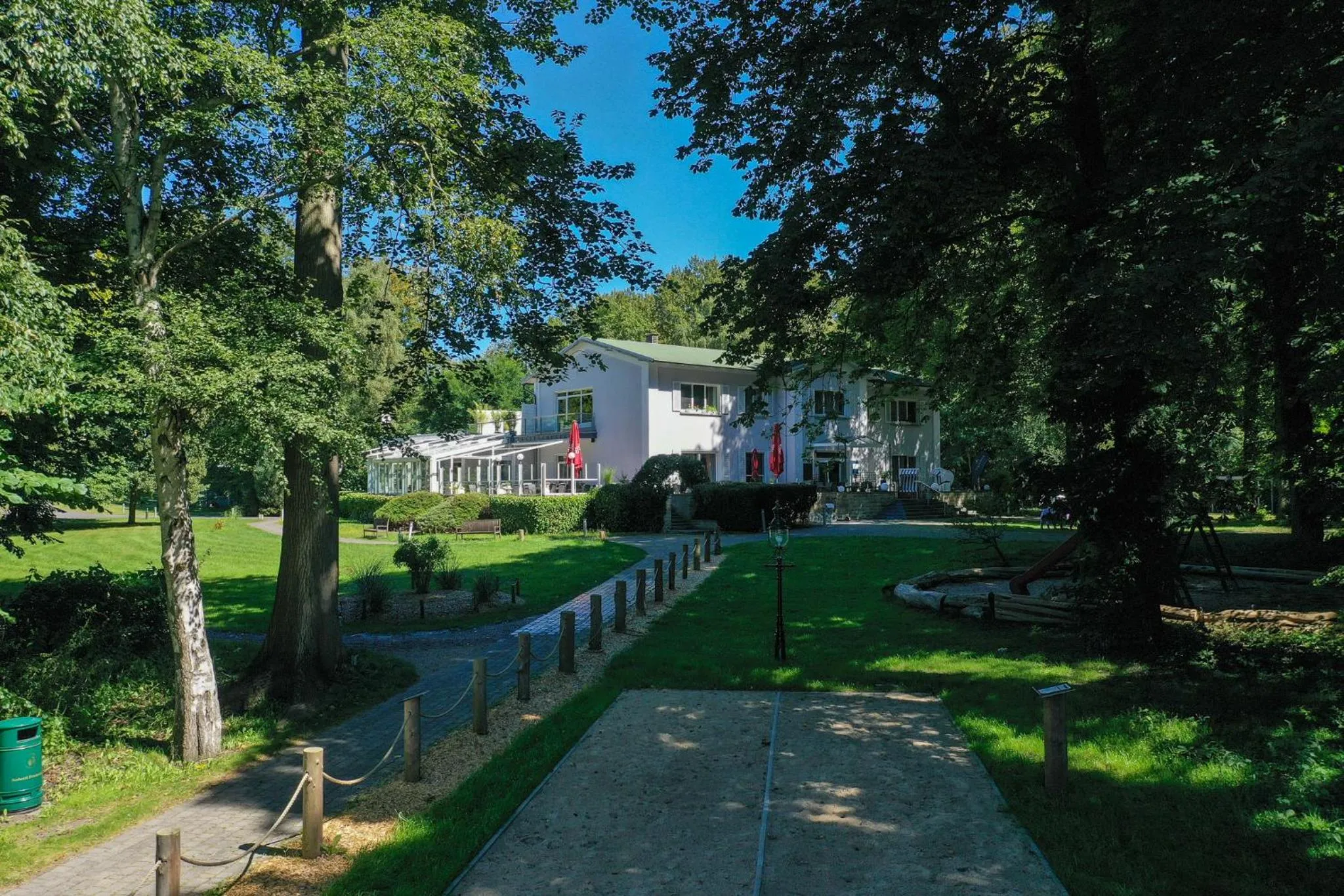 Garden view in Seehotel Frankenhorst - BW Signature Collection